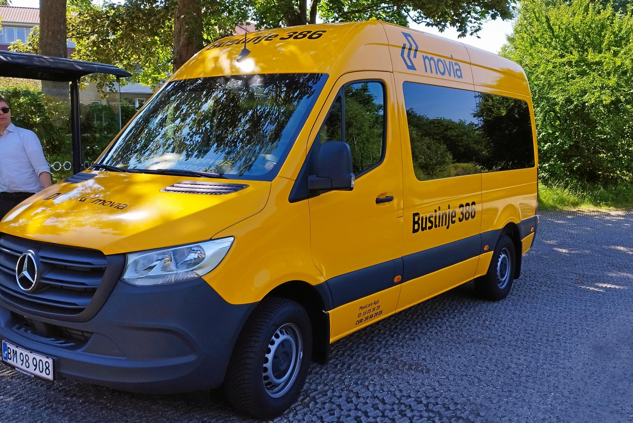 Minibus-linje 386 har siden juni kørt som forsøgsordning i Hørsholm. Nu udvides ruten til bymidten.
