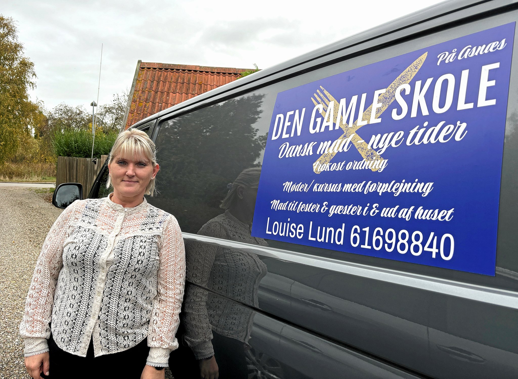 Louise Lund starter Den Gamle Skole på Asnæs til januar, hvor hun blandt andet vil tilbyde frokostordninger og dagens ret.