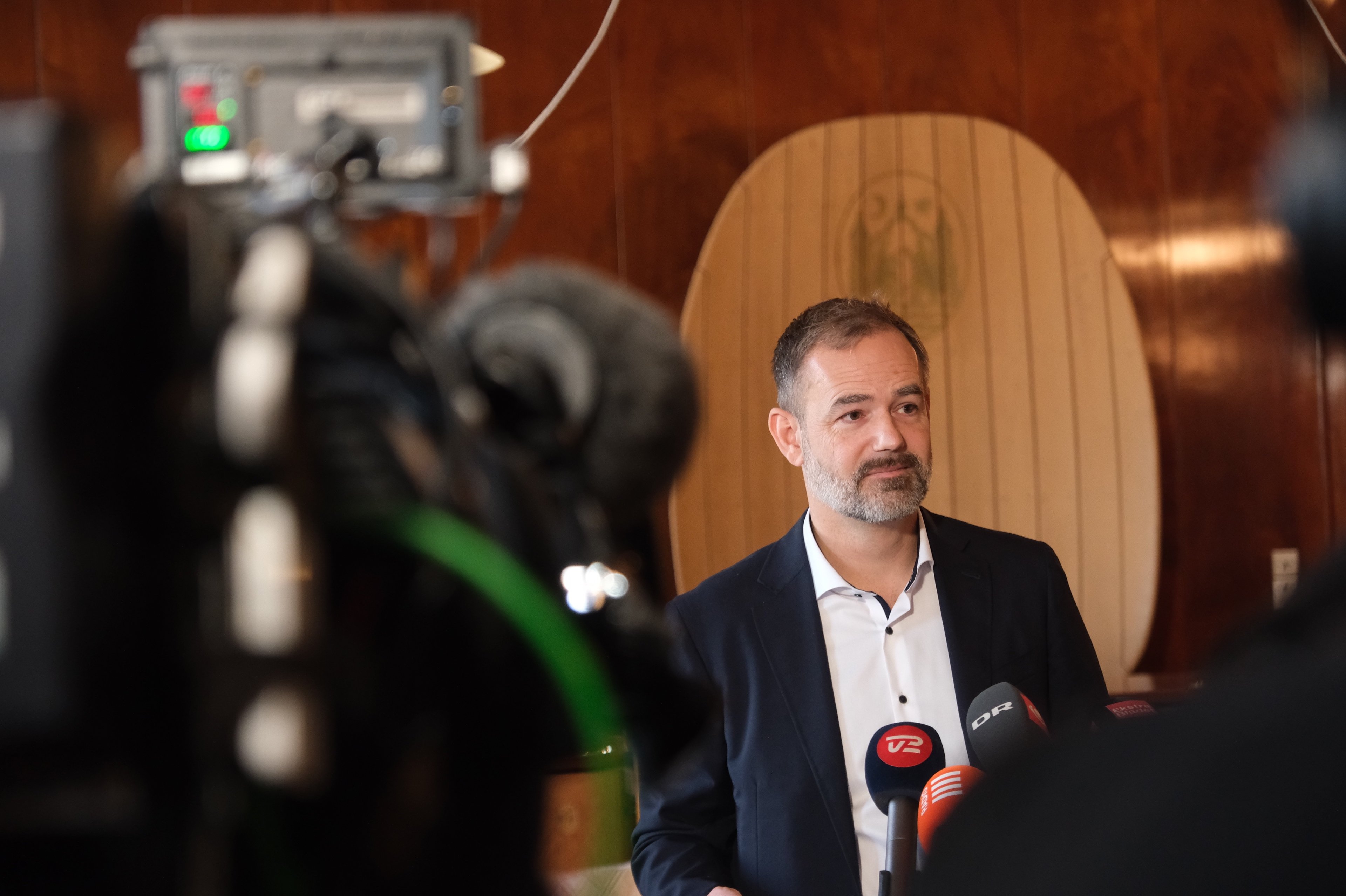 Jacob Bundsgaard (S) bekræfter på et pressemøde onsdag, at han trækker sig som borgmester i Aarhus efter 13 år og fra politik, fordi det er tid til et karriereskifte.