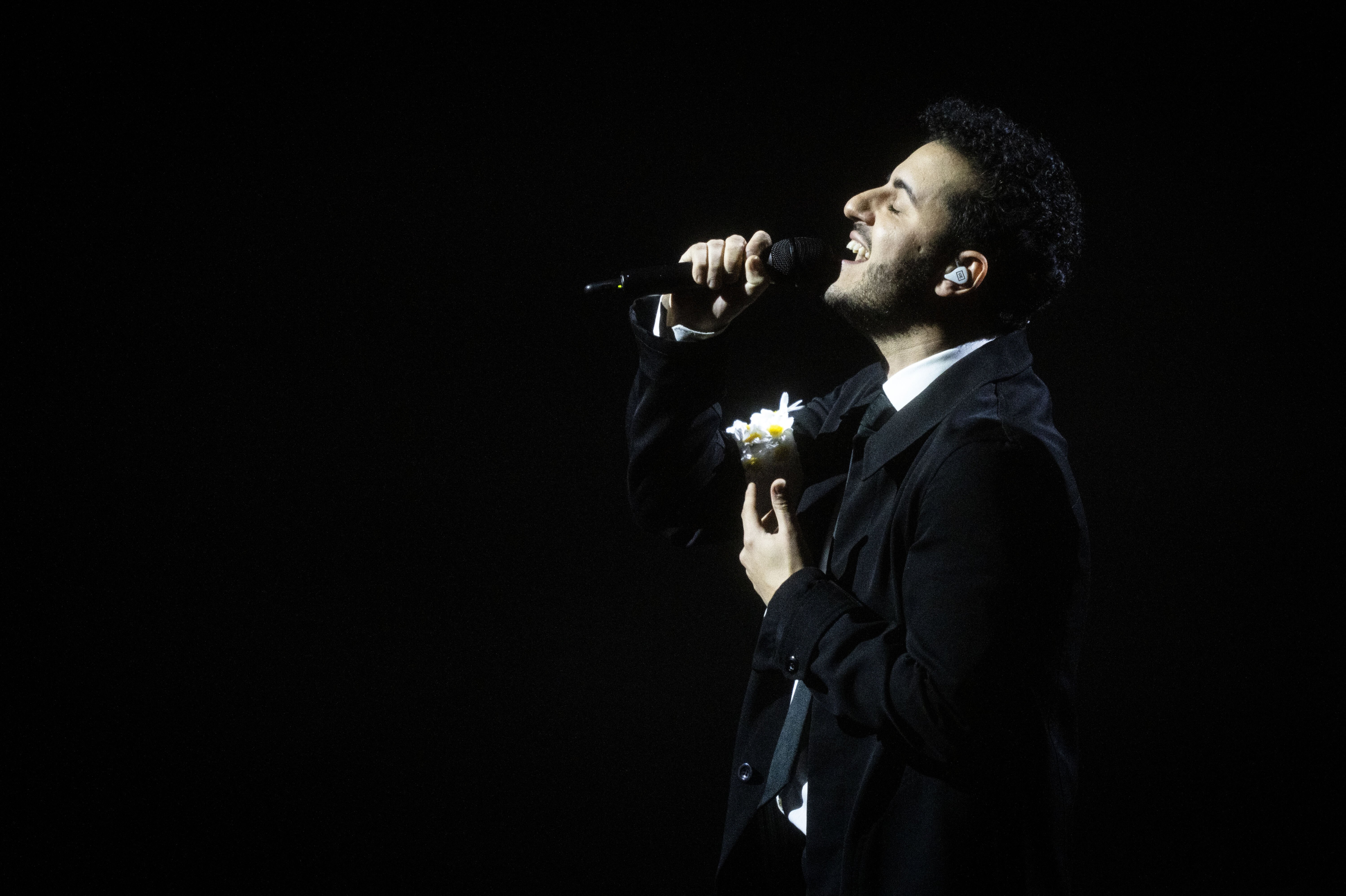 Basim, hvis borgerlige navn er Anis Basim Moujahid, blev landskendt, da han som kun 15-årig deltog i underholdningsprogrammet "X Factor" i 2008. I 2014 vandt han Dansk Melodi Grandprix. Ti år senere deltog han igen med sangen "Johnny", men denne gang blev det ikke til en sejr. (Arkivfoto).