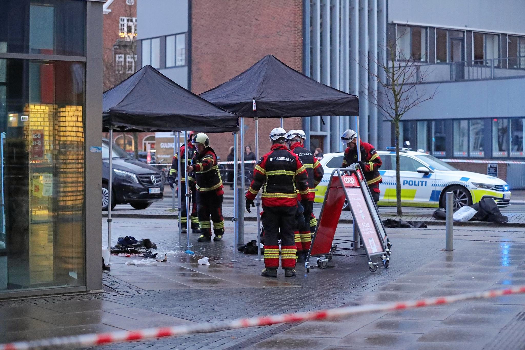 Der var knivstik foran Kvickly i februar.
