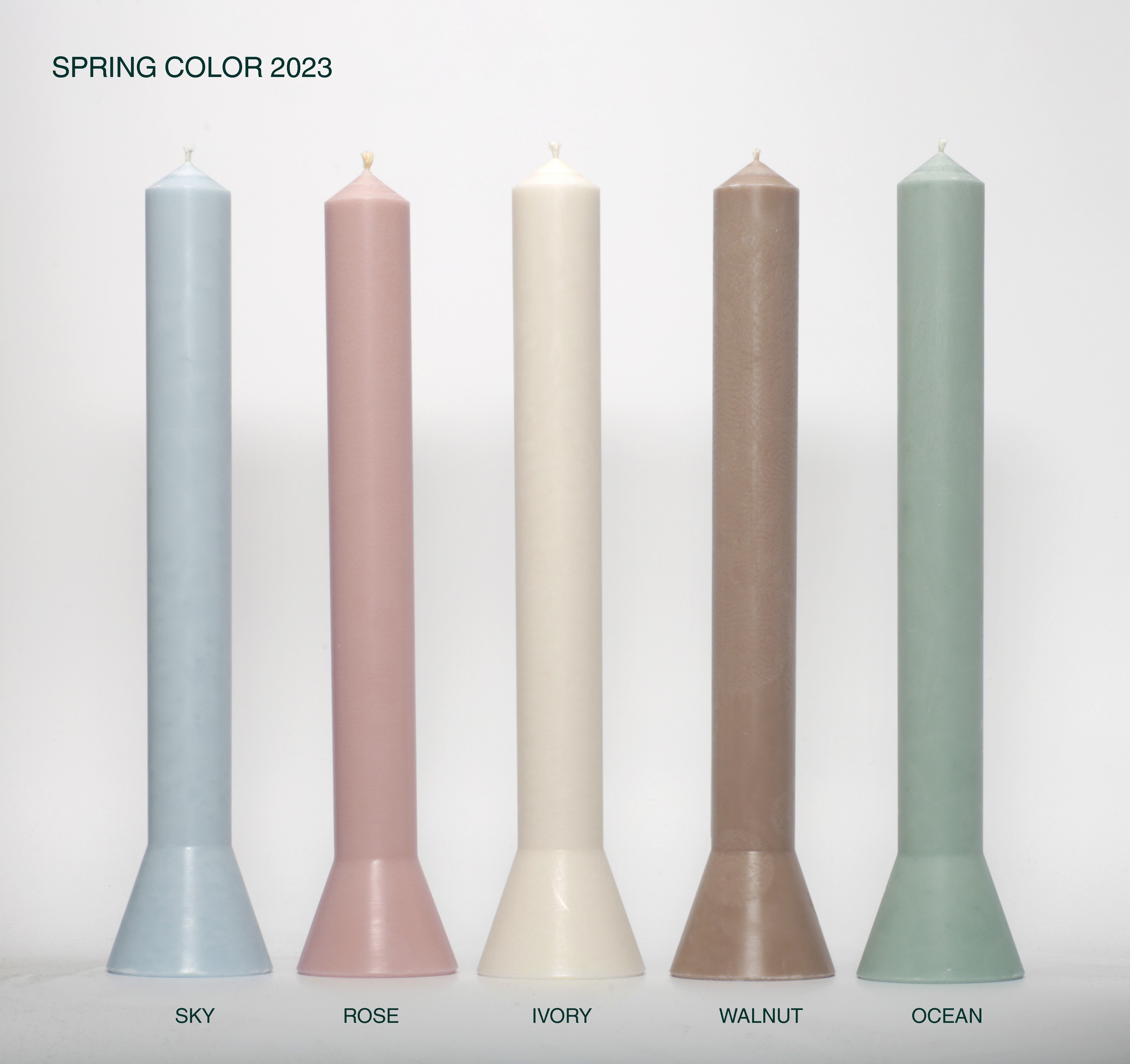 Sådan ser de lys, som Alterlyset har lavet siden 1950, ud.