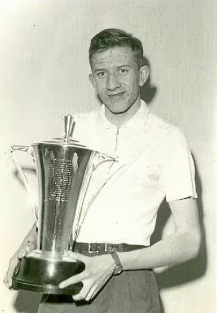 Viggo Hasselsteen spillede sig i 1950erne til mange sejre for Sorø Badminton Klub. - Arkiv Viggo Hasselsteen spillede sig i 1950erne til mange sejre for Sorø Badminton Klub.