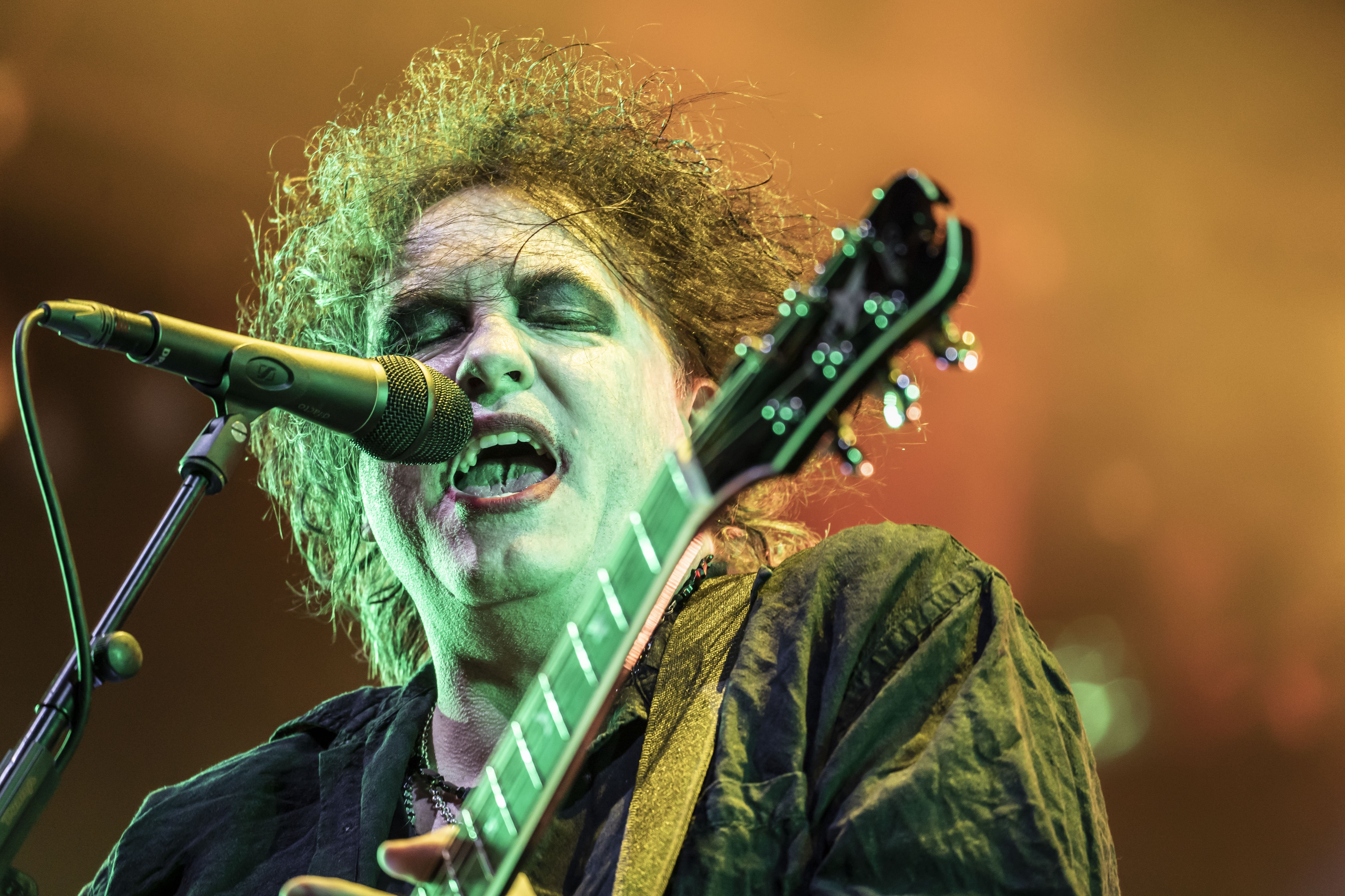 The Cure optrådte i 2019 på Roskilde Festival. (Arkivfoto).