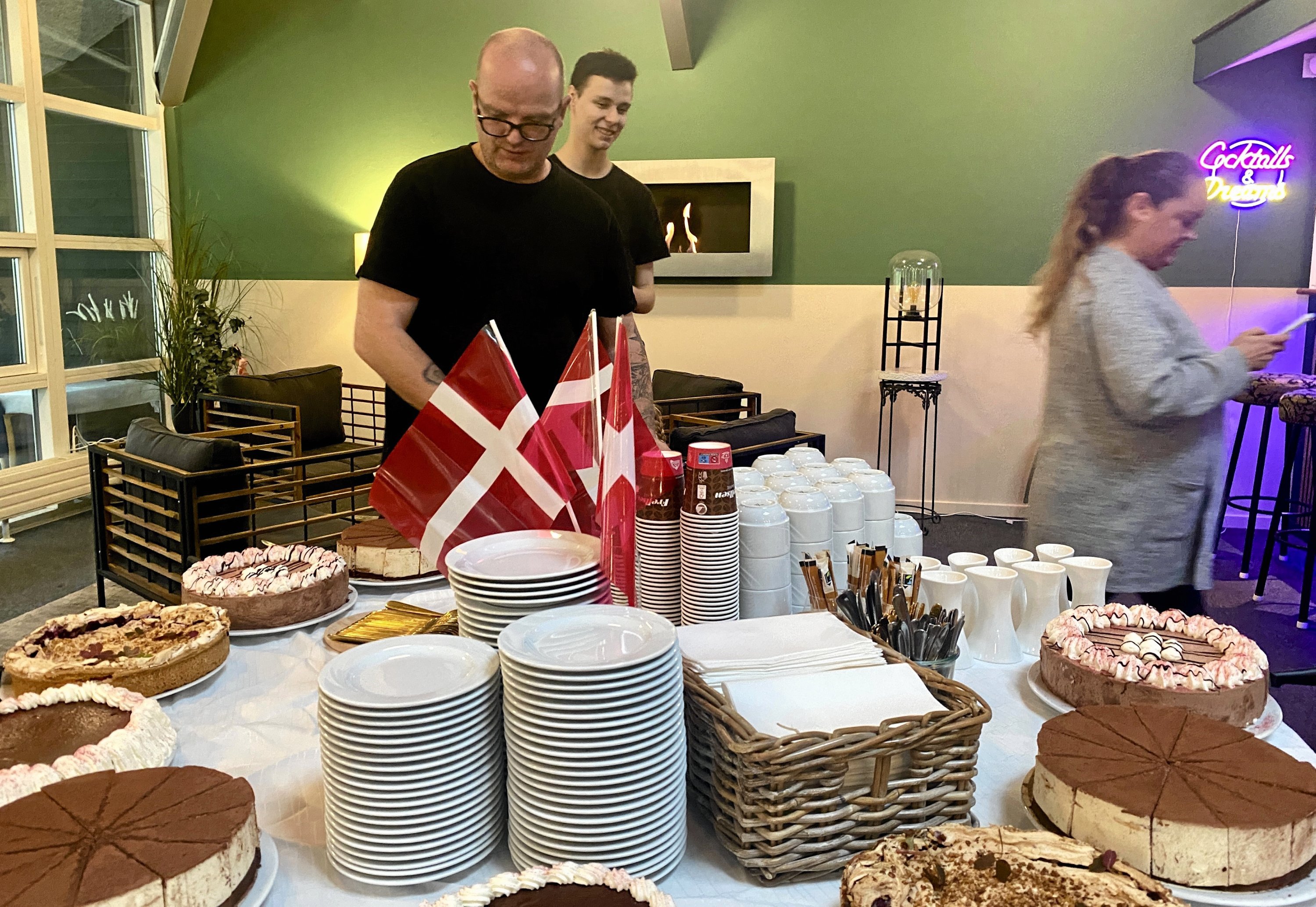 Korsør Golf Klubs 60 års jubilæum blev fejret med kaffe og kage.