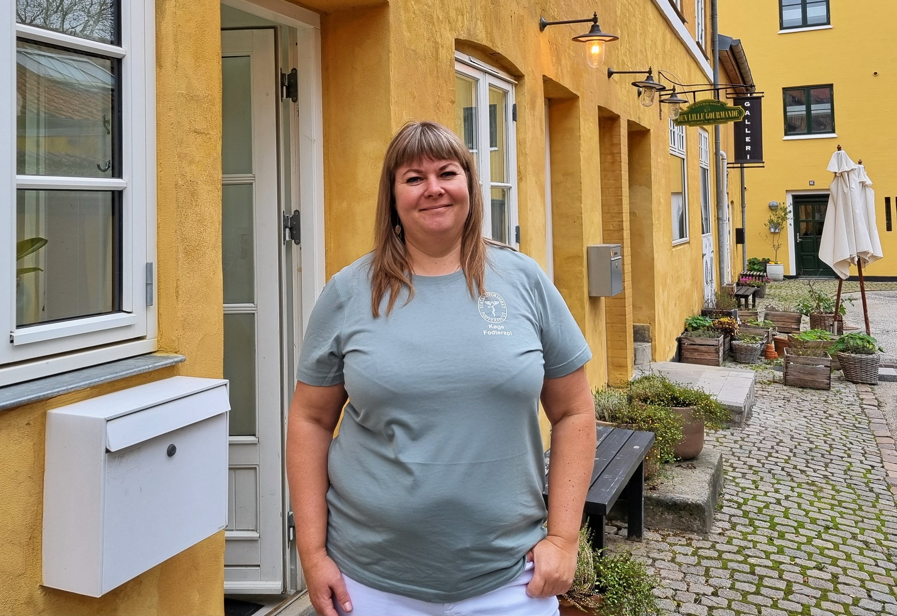 Fodterapeut Trine Nilausen har slået dørene op til sin nyindrettede klinik.