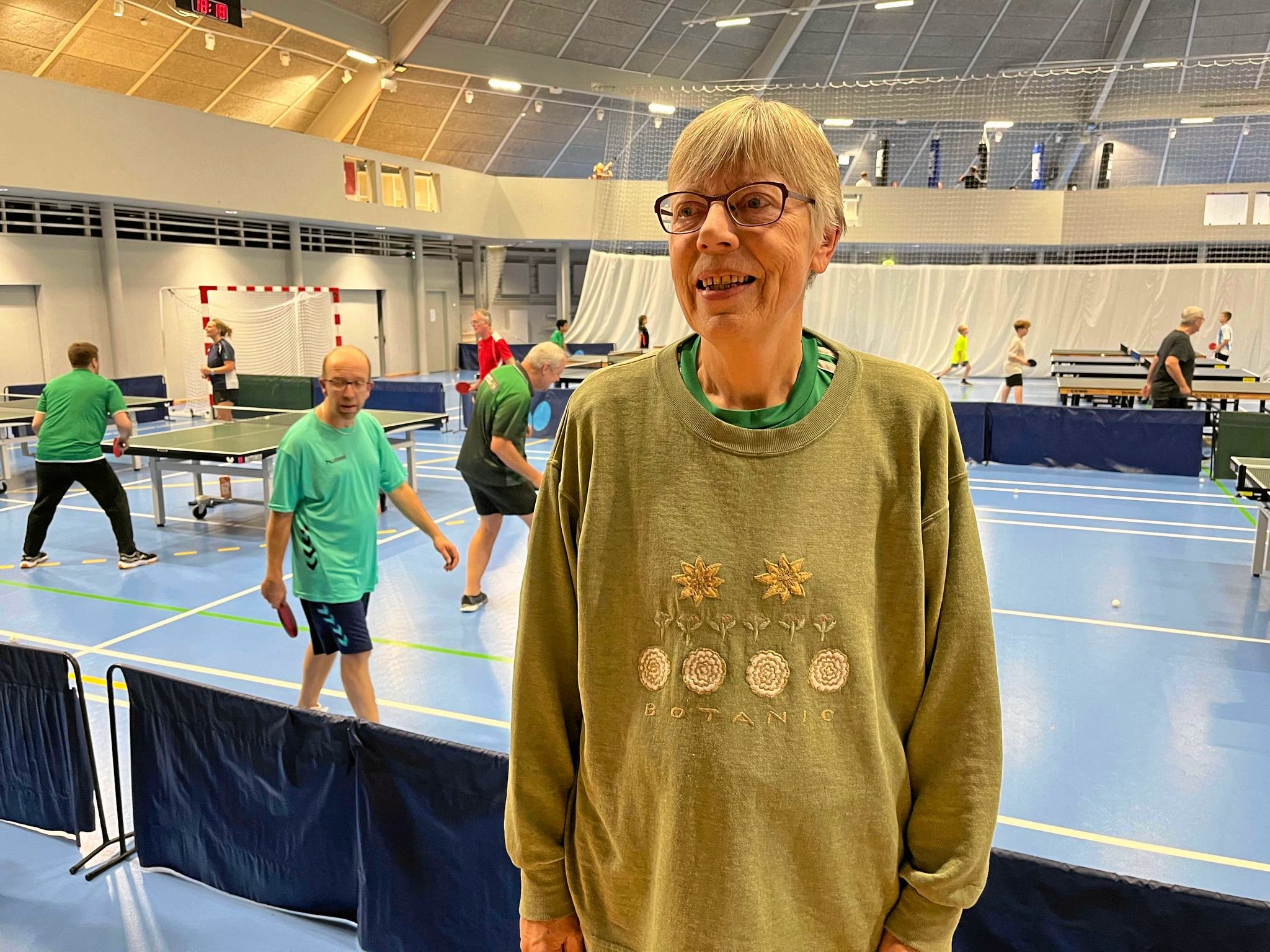 Hanne Hansen glæder sig stort over batsvingernes flytning fra Magleblik Skole til Frederiksværkhallen