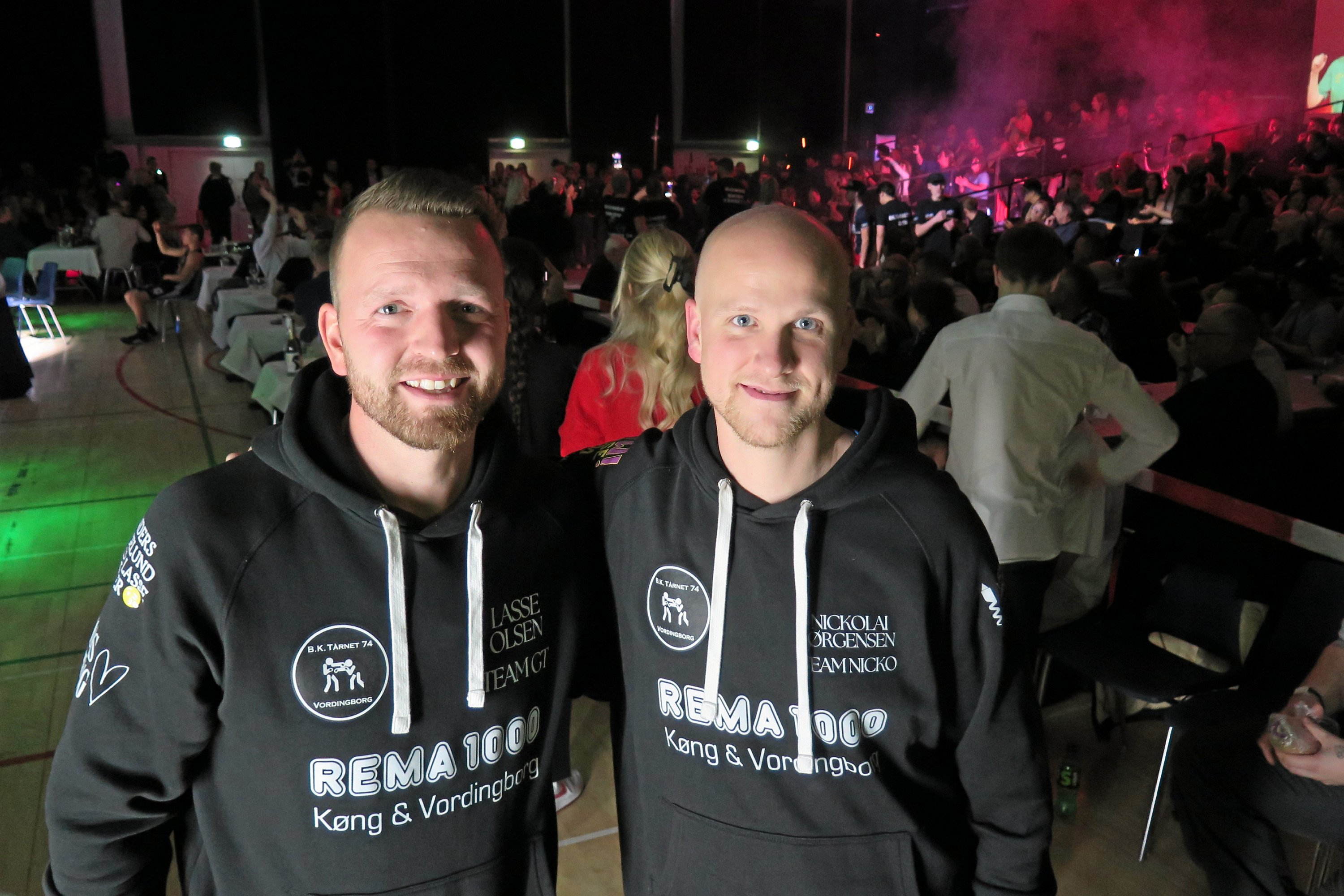 Inden udfordringen vejede Lasse Olsen og Nickolai Jørgensen hver 102 kilo. Nu er de i deres livs form.