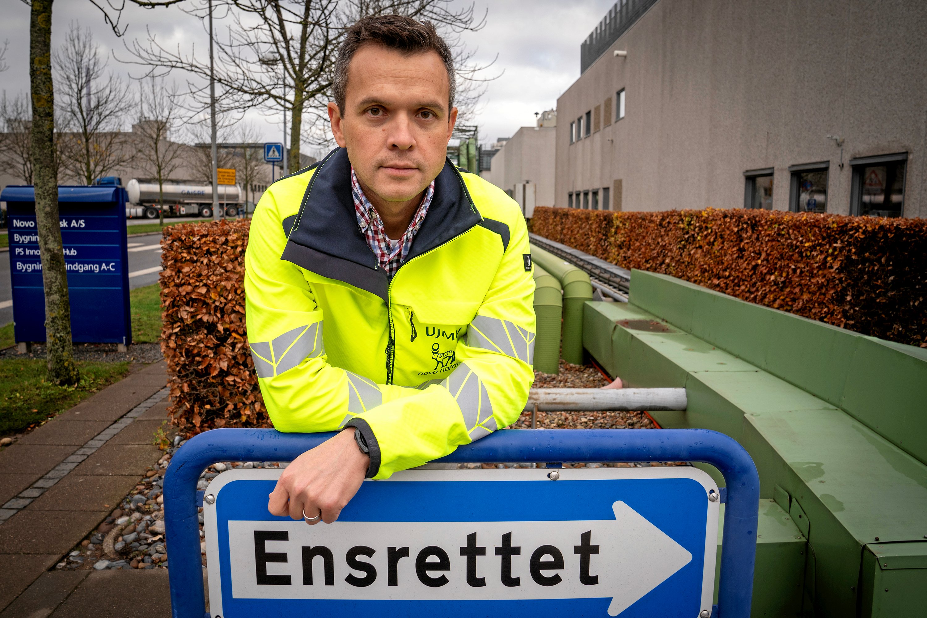 Jonathan Murray fra St. Louis i USA arbejder på Novo Nordisk i Kalundborg, hvor han og familien ligeledes har slået sig ned.