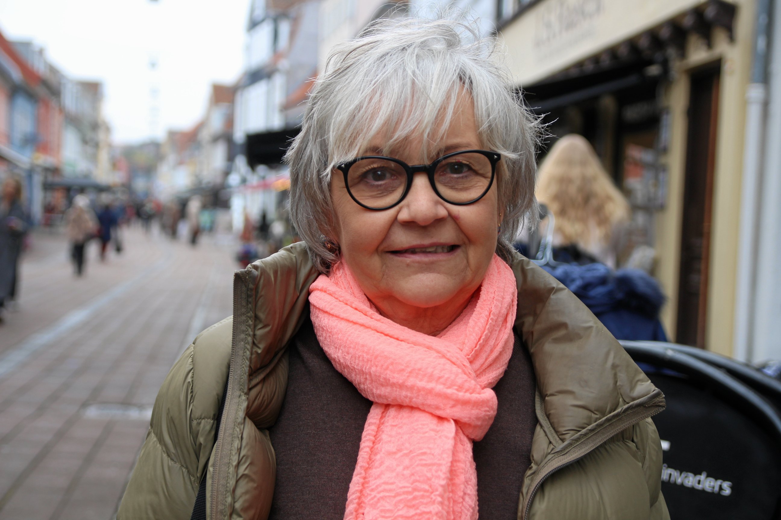 Ulla Hansen fra Ålsgårde kommer ikke i Helsingør så tit. Hun foretrækker at handle i Hørsholm Midtpunkt.