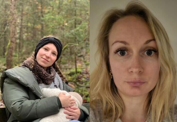 Maria Meggele Zopf (til venstre) og Anne Svensson (til højre) har begge børn, der er indskrevet i nogle af de institutioner, som er lukningstruede.
