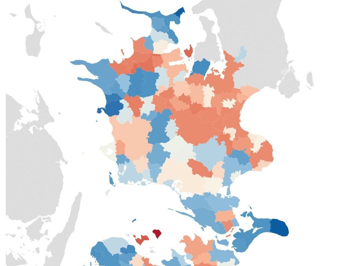 I dele af Sjælland kommer ambulancerne langsommere frem end tidligere, andre steder hurtigere, og der er stor forskel på by og land.