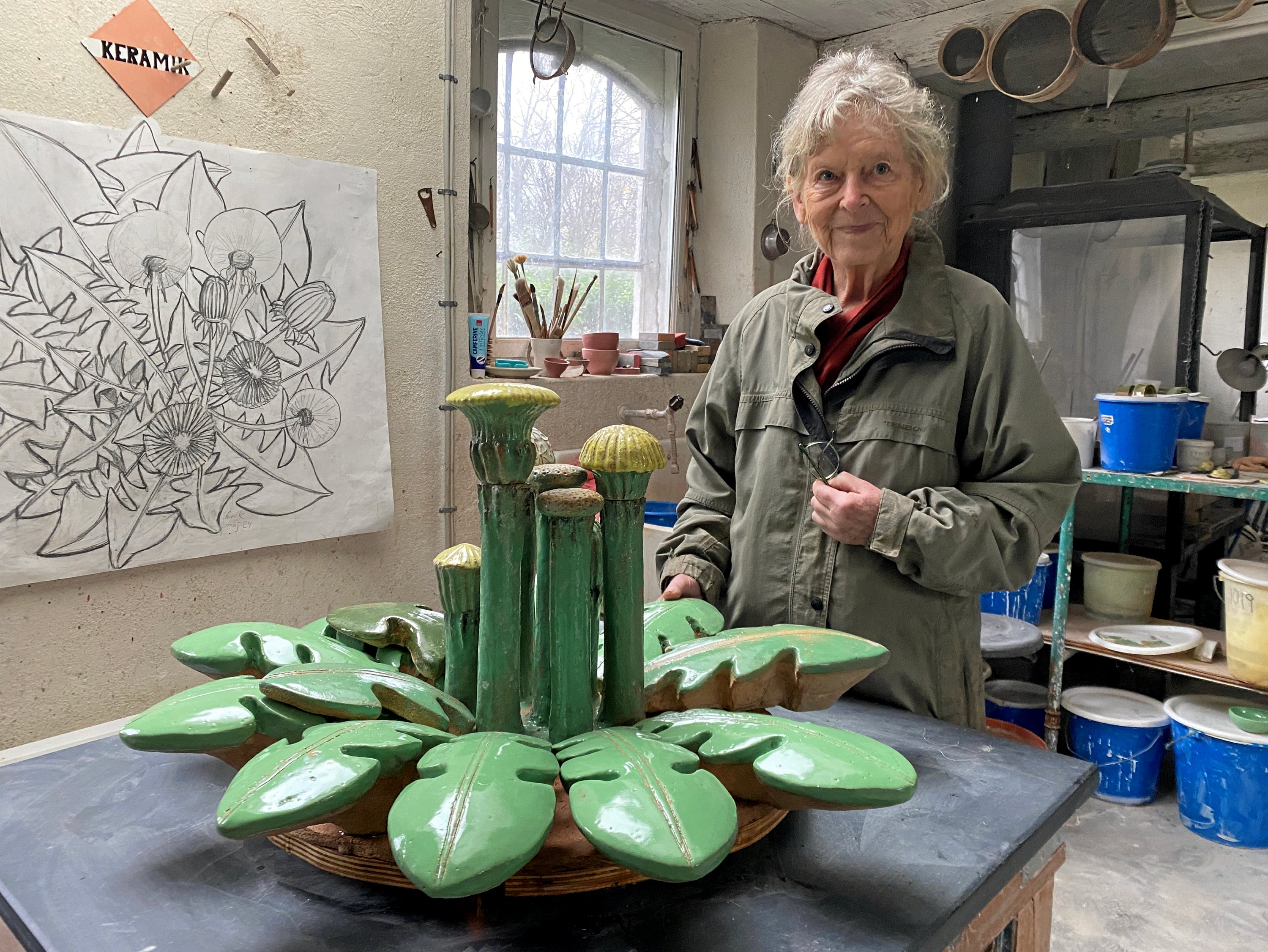 Ursula Munch-Petersen er en af tre kunstnere, der hædres ved prisfesten 24. januar.
