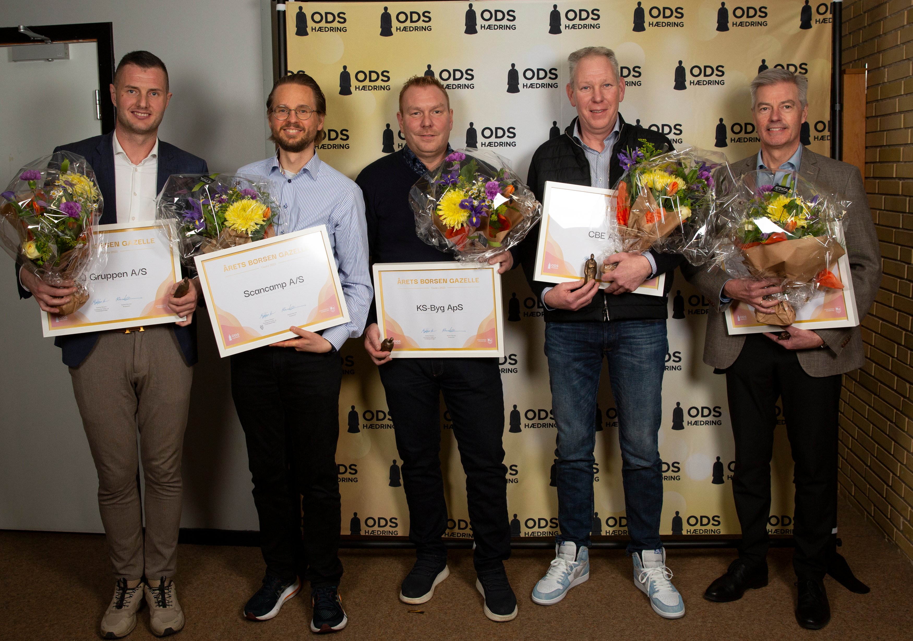 Sidste års Børzen Gazelle- virksomheder i Odsherred blev hyldet ved Odshædring 2023. Flere af dem er på gazellelisten for 2024.