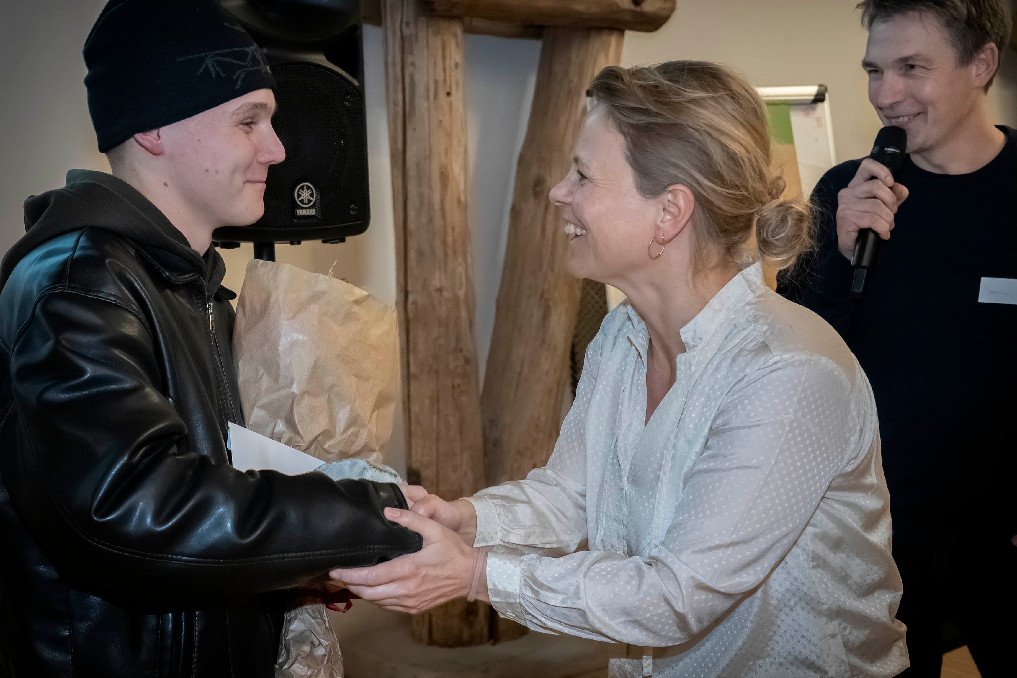 Vinderen af årets musikpris havde bestemt ikke forudset at skulle hyldes.
