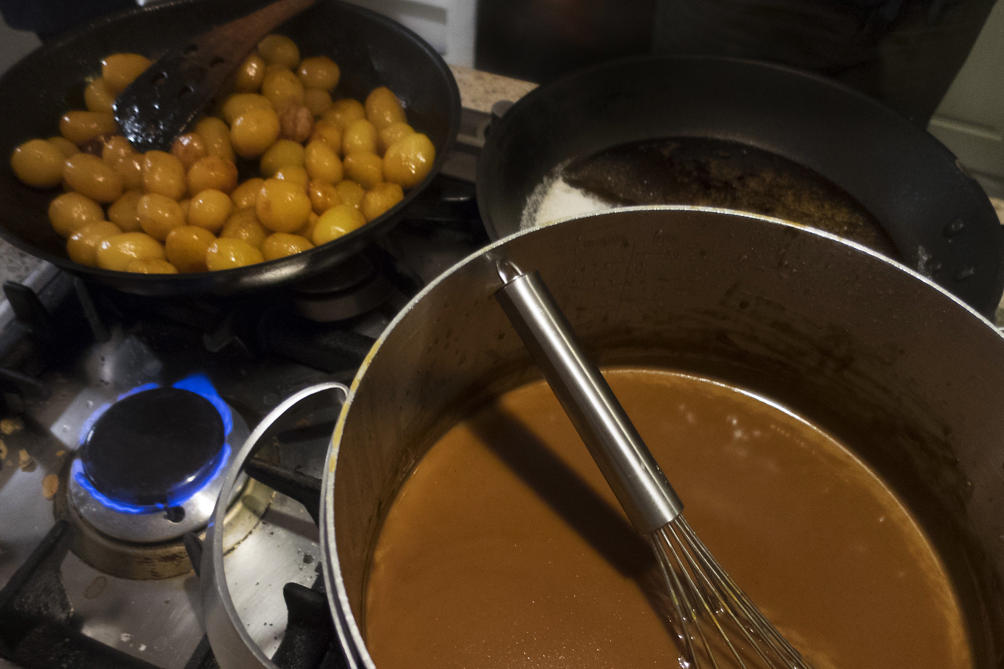 Ifølge køkkenchef på Søllerød Kro og Bocuse d'Or-vinder Brian Mark Hansen er julen det eneste tidspunkt i løbet året, hvor det er tilladt at bruge en smule kulør. (Arkivfoto).
