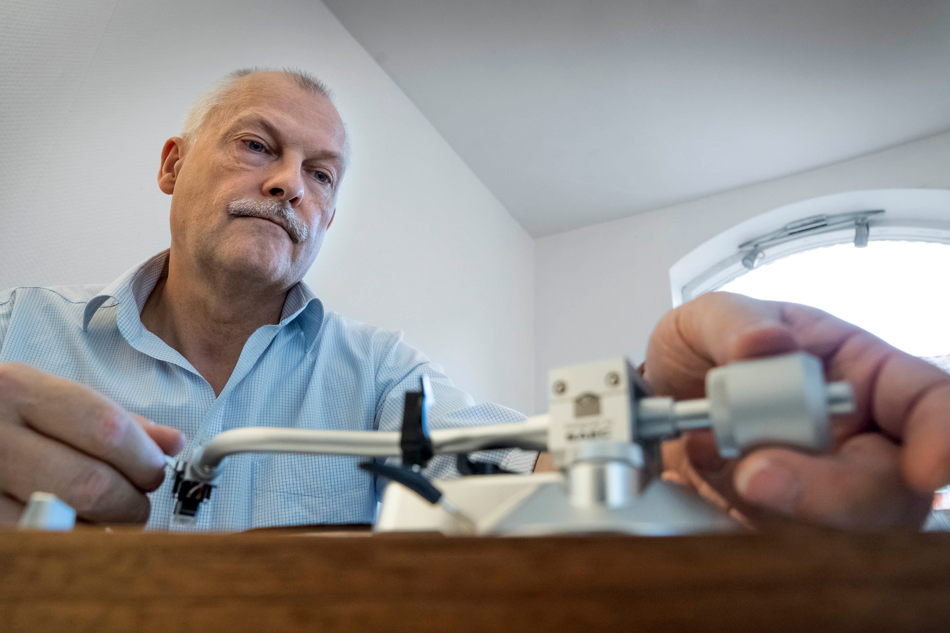 Dan Sallingboe har flyttet Sallingboe Audio fra Svebølle til Roskilde.