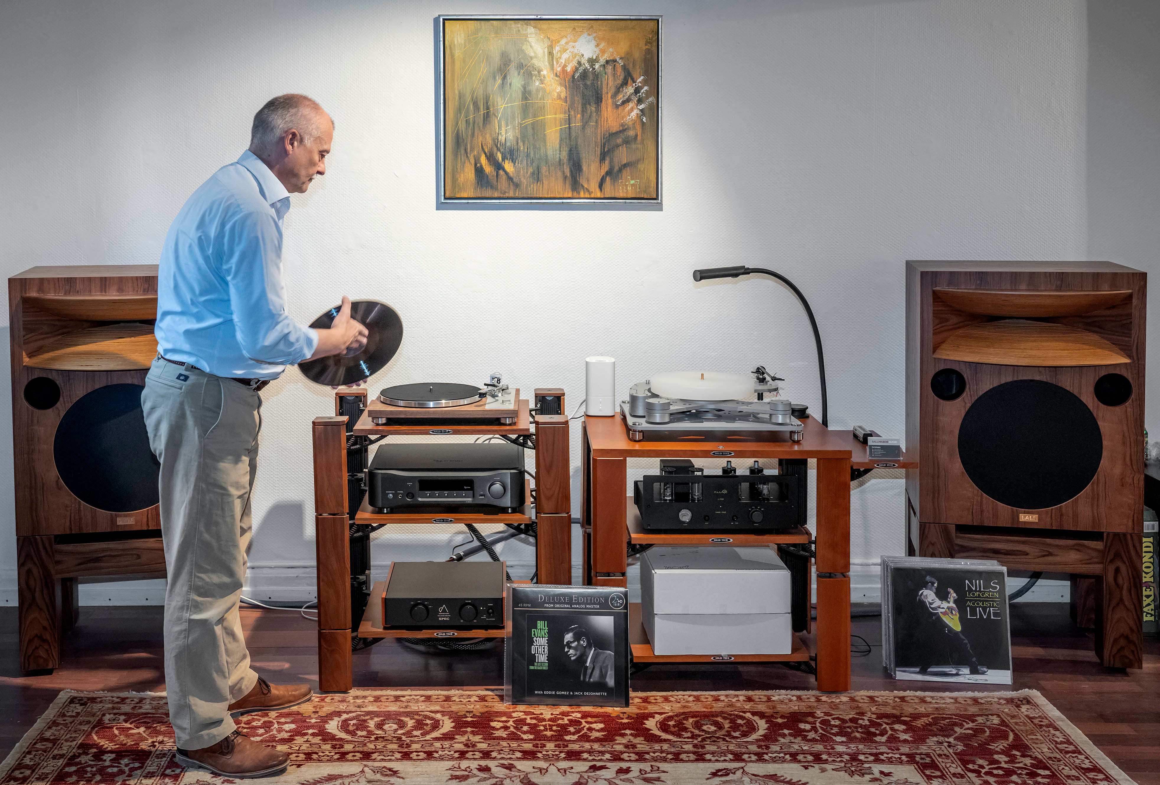 Sallingboe Audio er en nichebutik, hvor den lækre - ofte analoge - lyd er i fokus.