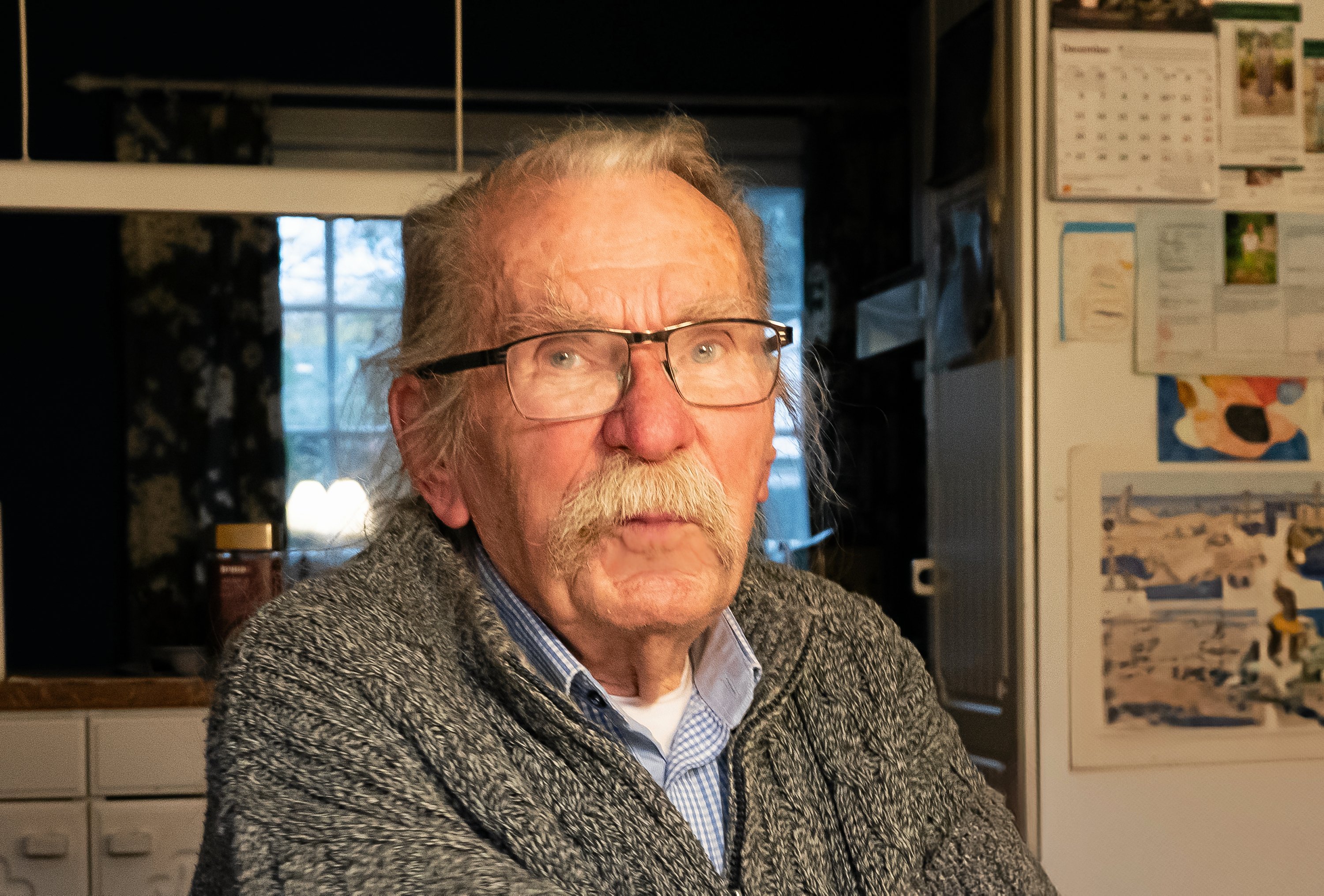 Sven Wichmann døde kort tid før sin 93 års fødselsdag.