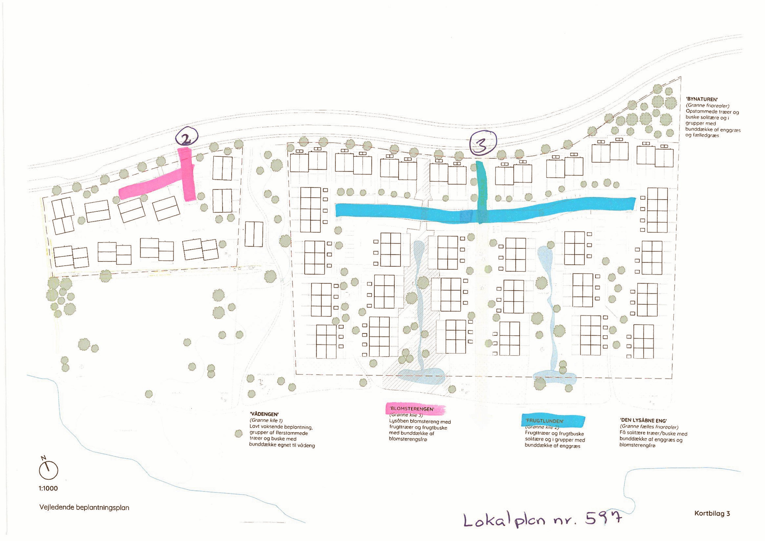 Der er fundet nye vejnavne til udstykningen ved Herredsåsen.