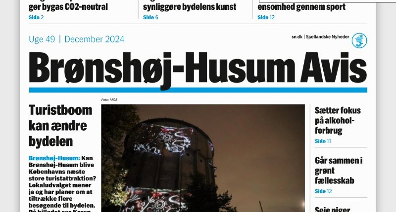 Fra årsskiftet udkommer Brønshøj-Husum Avis ikke længere på print men dækningen fortsætter.