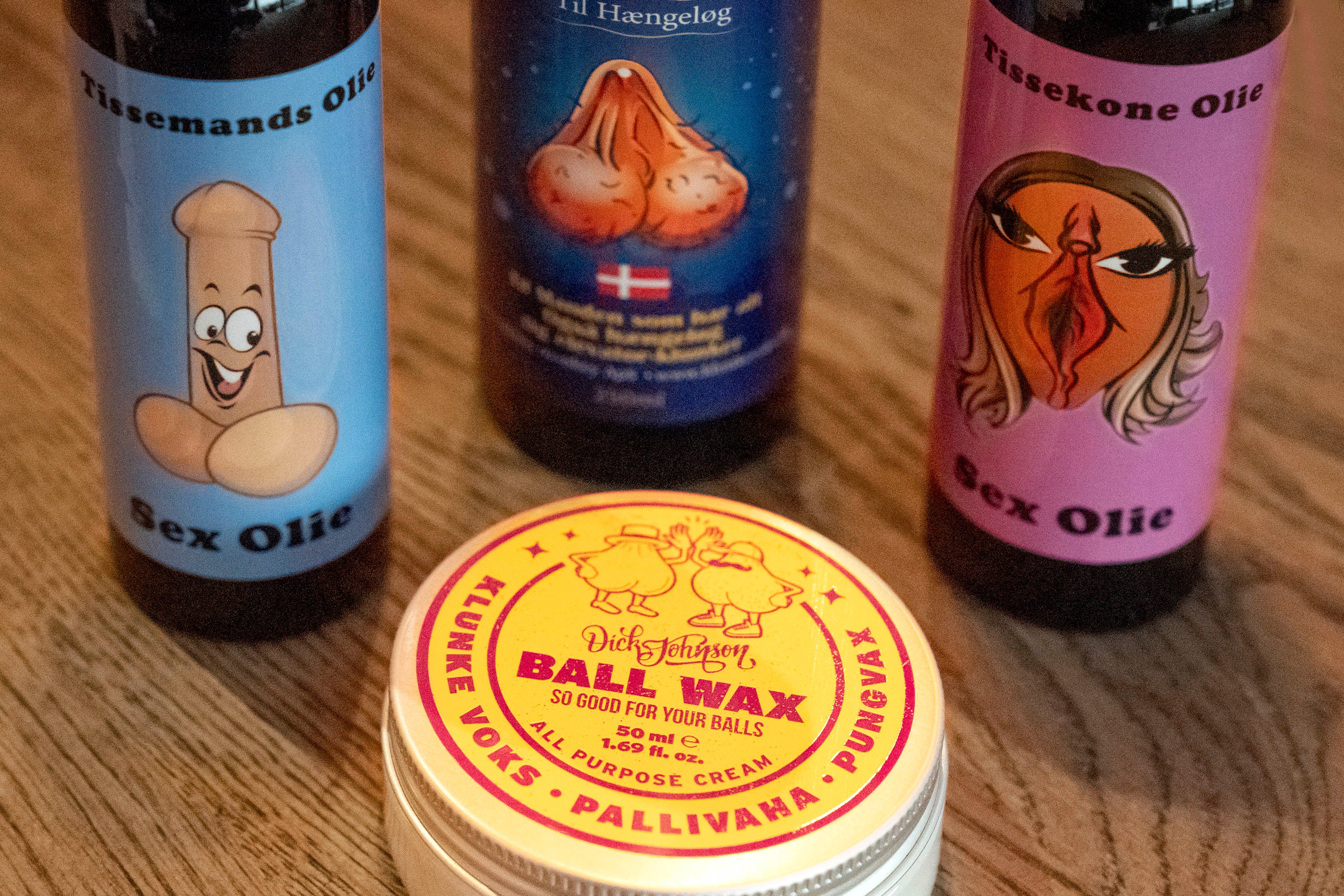 Peter Østersø fra Albino Monkey ApS sælger Klunkevoks til hele verden.