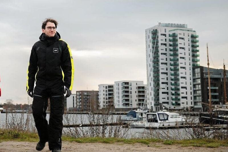 Afdelingsleder Mathias Nielsen har lokal tilknytning til området.