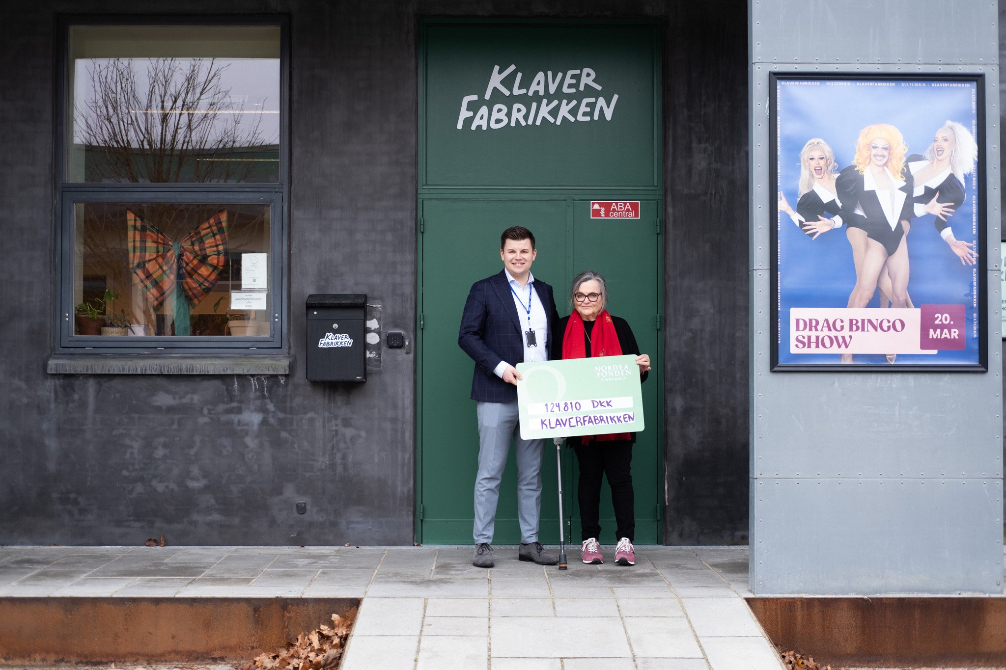 Takket være en bevilling fra Nordea-fonden, kan Klaverfabrikken snart tilbyde liftadgang, så ingen længere står udenfor.