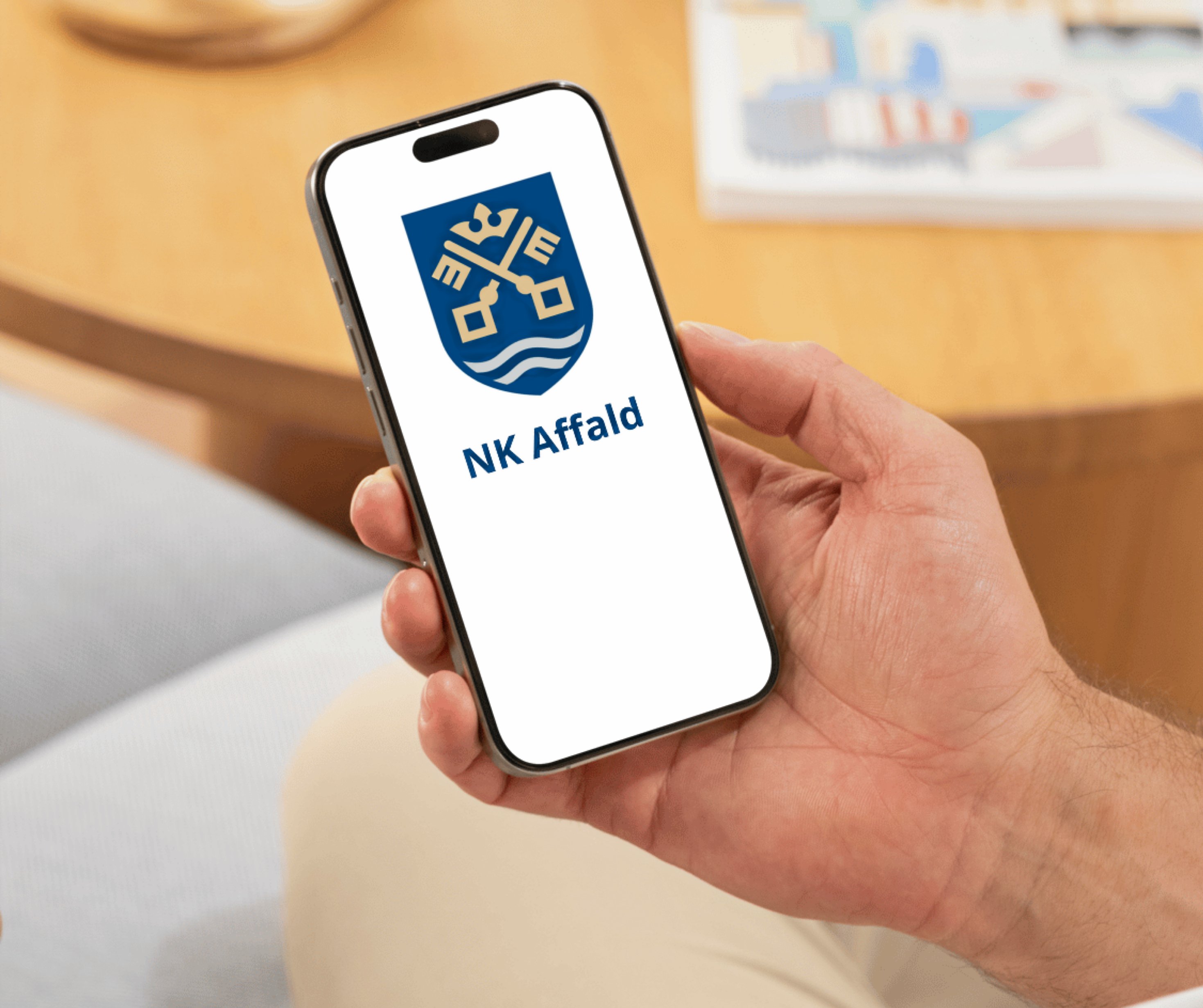 Mailservice om afhentning af affald udgår ved årsskiftet. Brug App'en i stedet, lyder appellen.