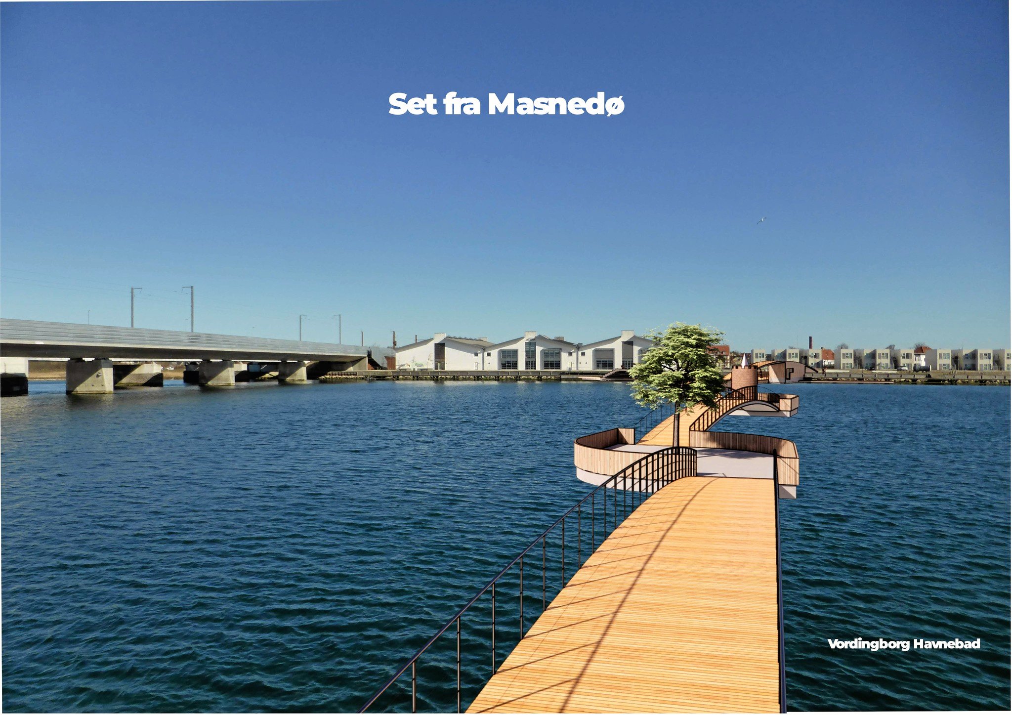 Kan man forestille sig en helt ny gang- og cykelbro hen over Masnedsund?