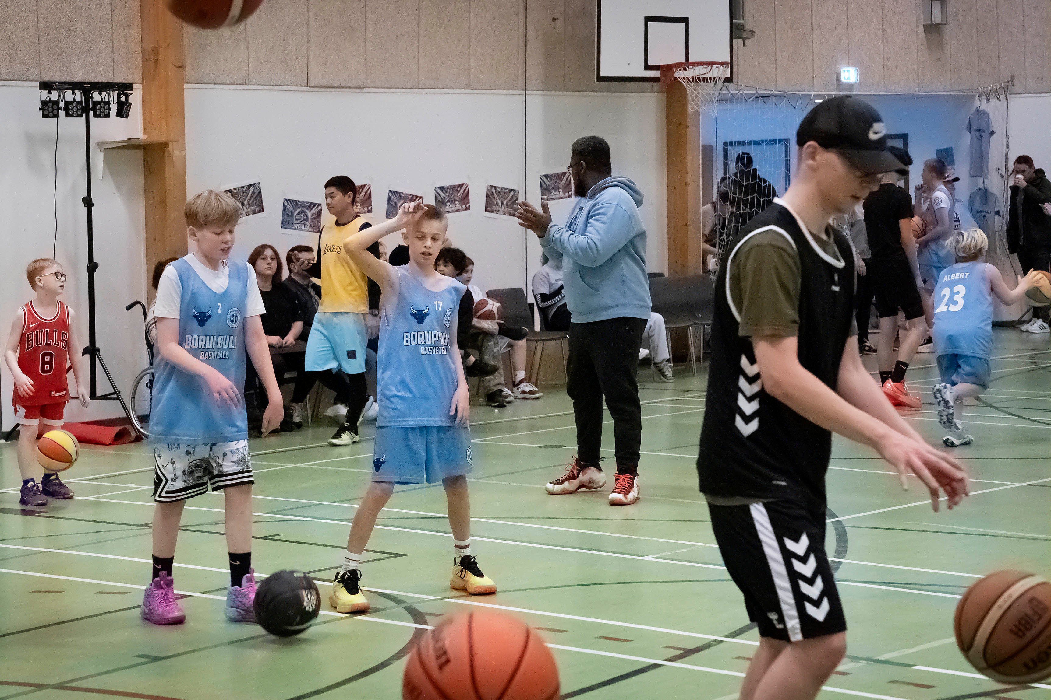 Borup Bulls ser projektet som første skridt i et større arbejde for flere idrætstilbud i Borup - billedet her er fra et tidligere arrangement i klubben.