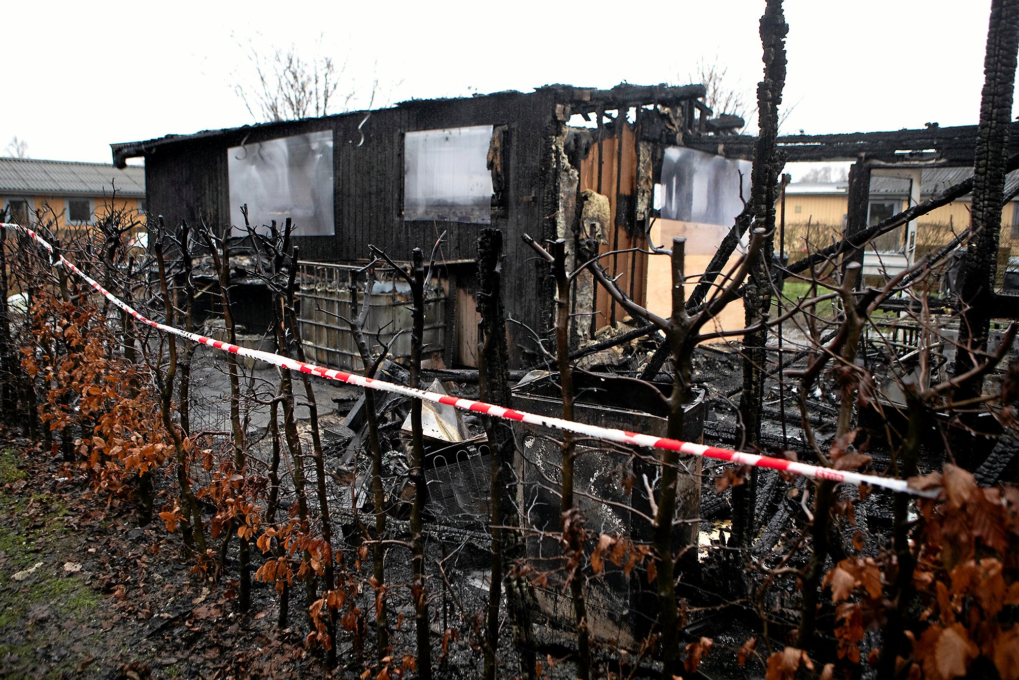 Branden i kolonihavehuset kostede to personer livet.