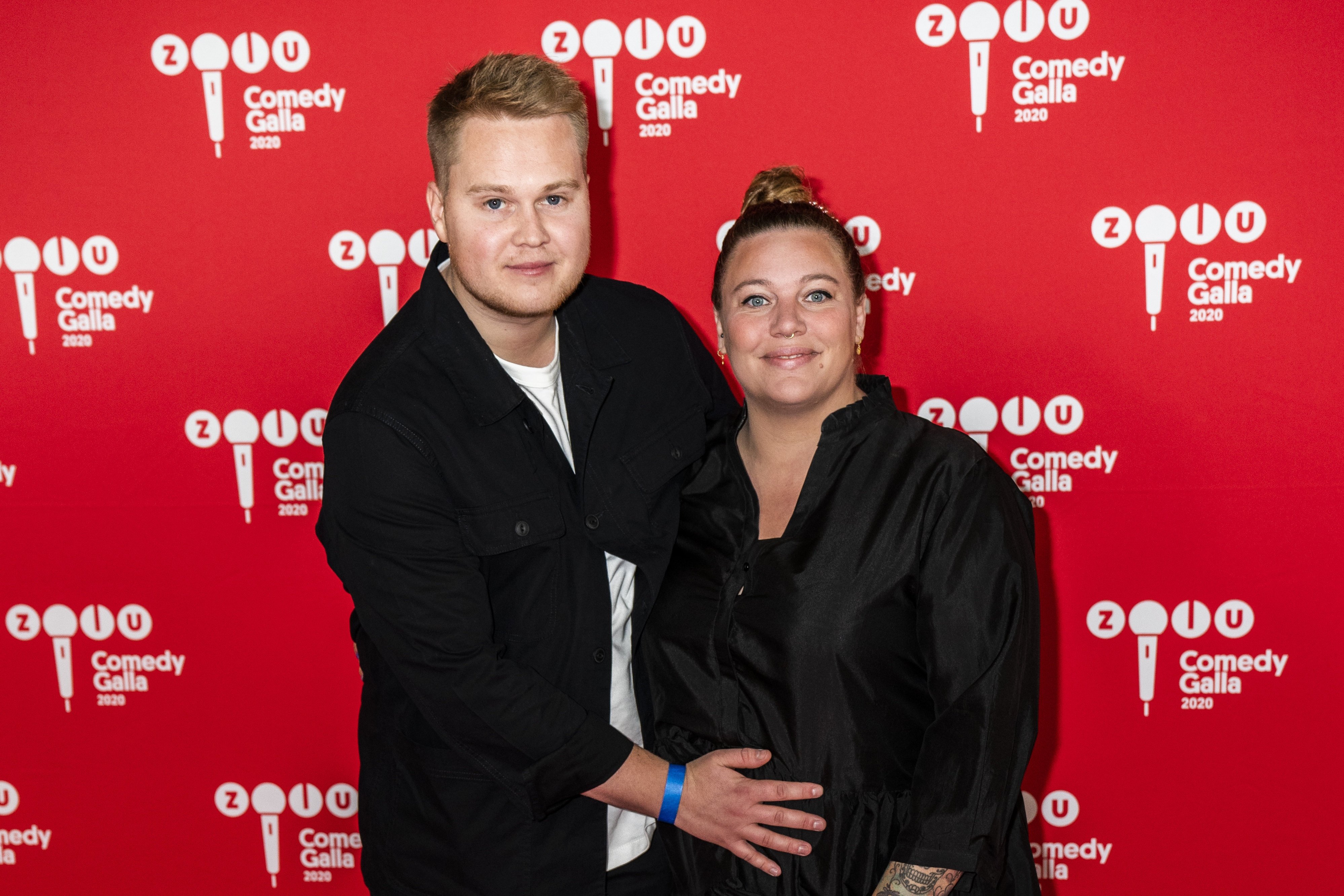 Juleaften friede komikeren Lasse Madsen til sin forlovede, kollegaen Ane Høgsberg, igen. (Arkivfoto).