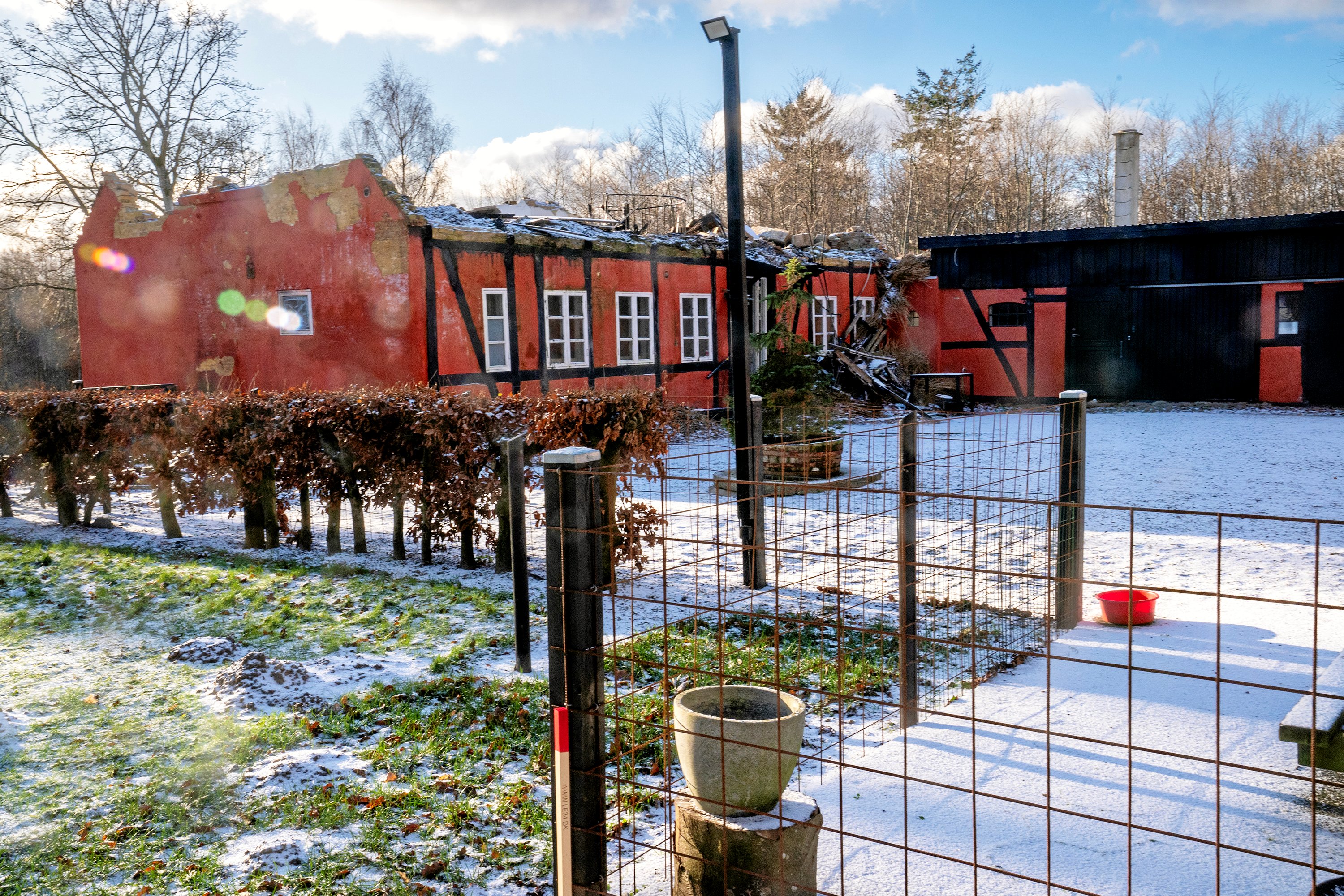 Skovhuset uden for Sorø, som ejes af rigmanden Jesper Kalko.