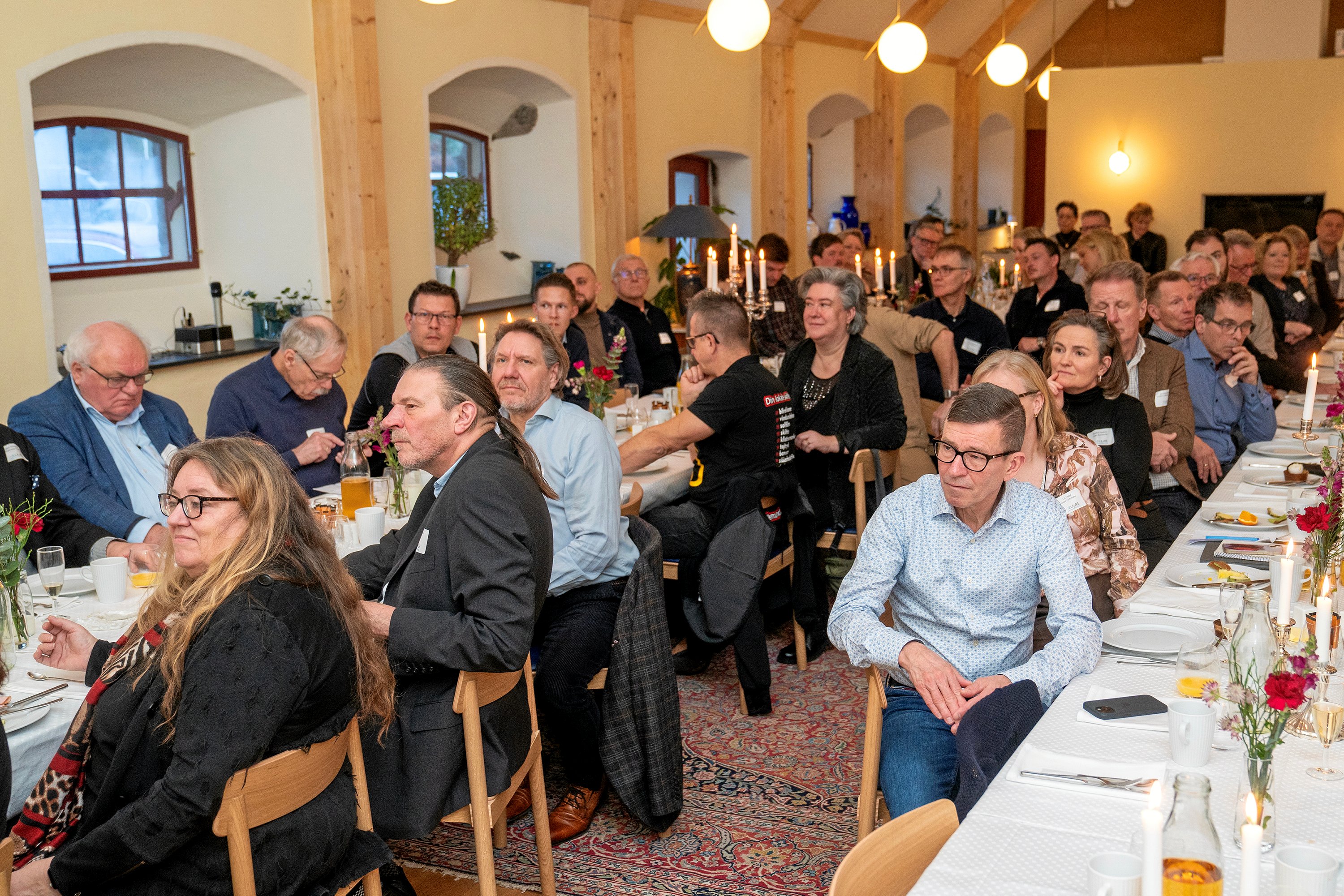 Lejre Erhvervsforum inviterer traditionen tro hvert år til nytårskur for Lejre-virksomheder. På billedet ses den seneste af slagsen.