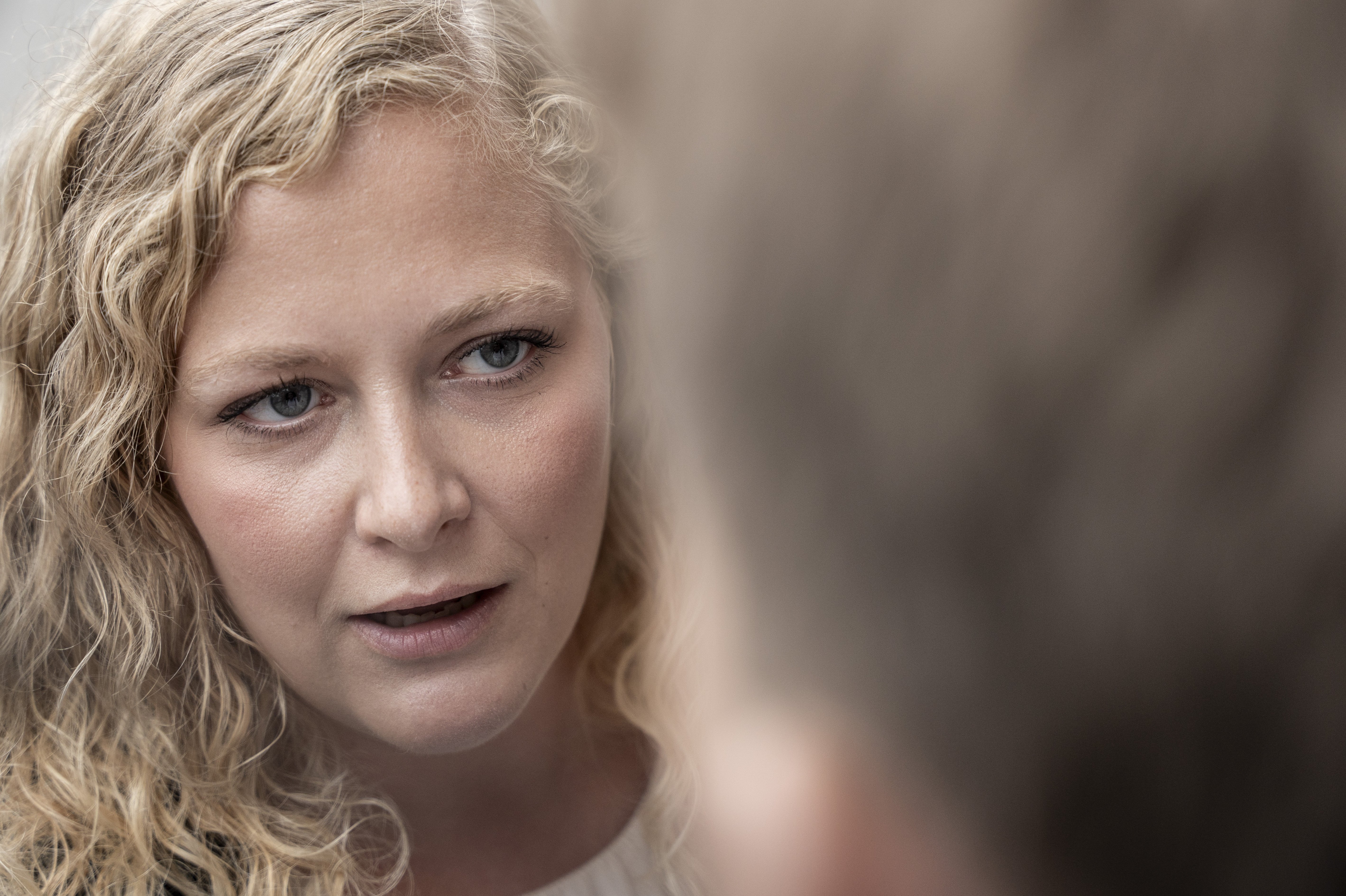 Anne Valentina Berthelsen, forsvarsordfører for SF, vil til bunds i sagen om våbensystemet fra Elbit. (Arkivfoto).