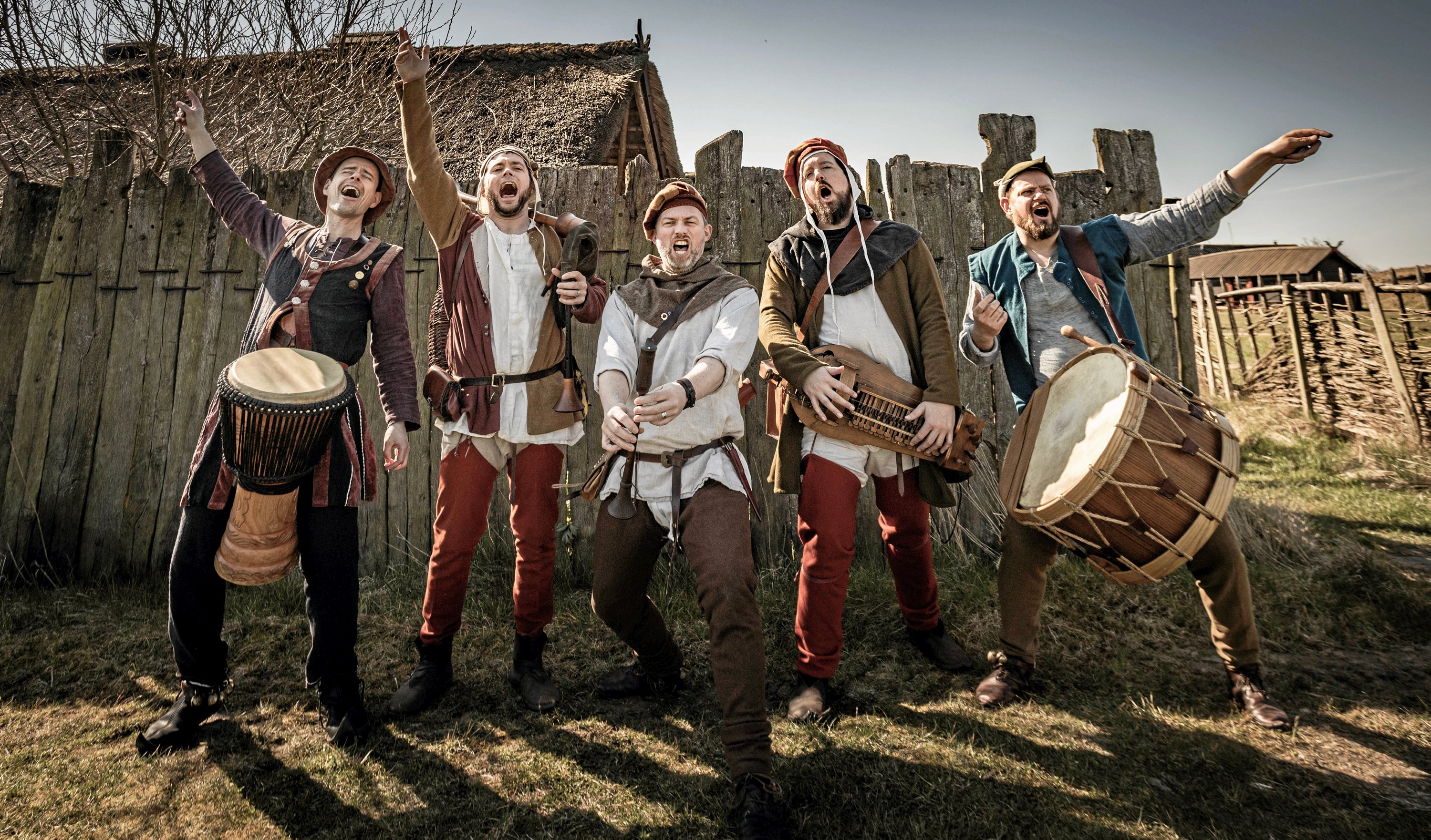 Ramashang spiller hæsblæsende vikingepunk, når der er kyndelmisse-fejring på Køge Bibliotek 7. februar.