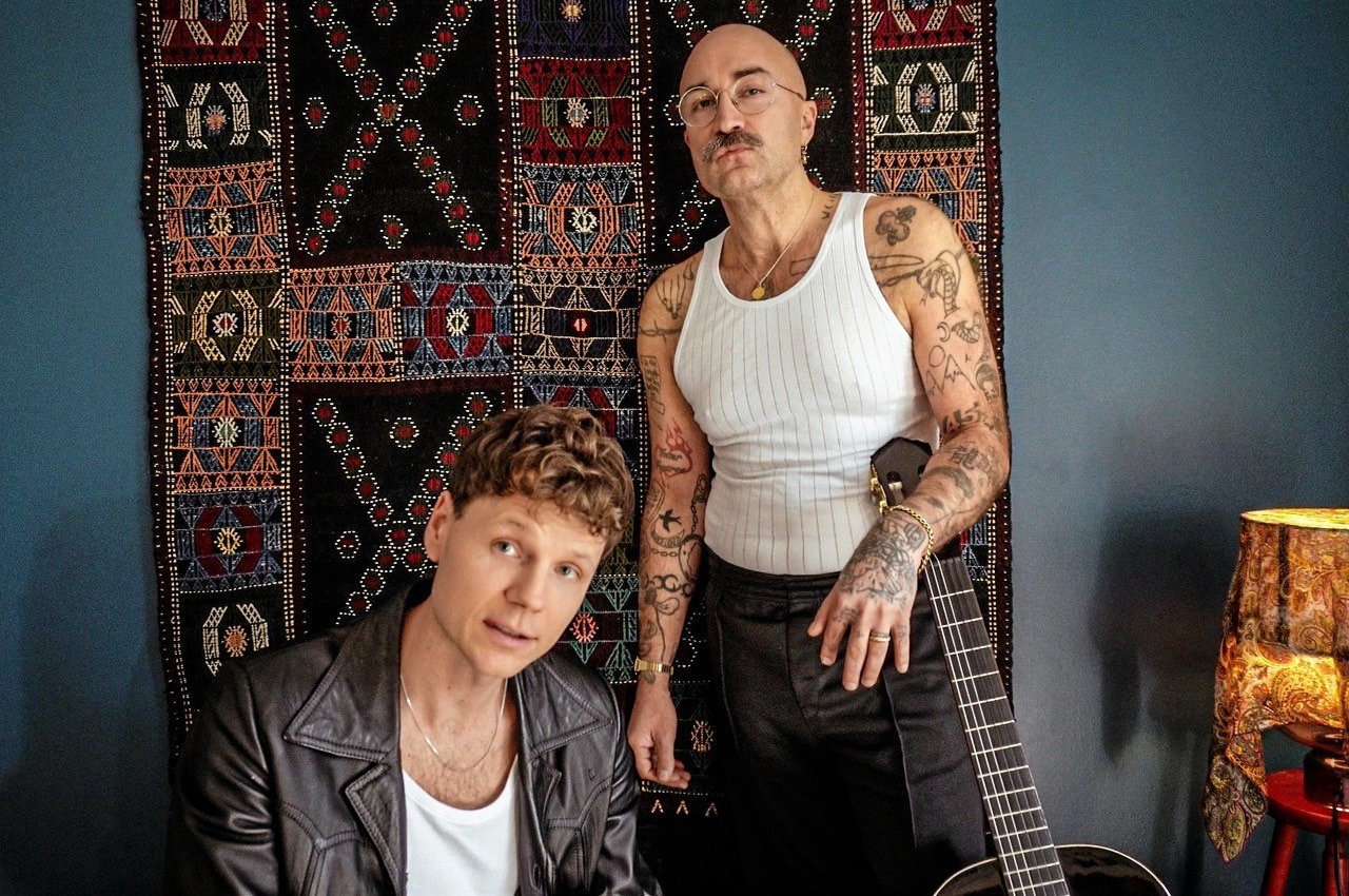Frankie And Me - alias Anders SG og Frank Ziyanak - giver koncert i Templet 24. januar.