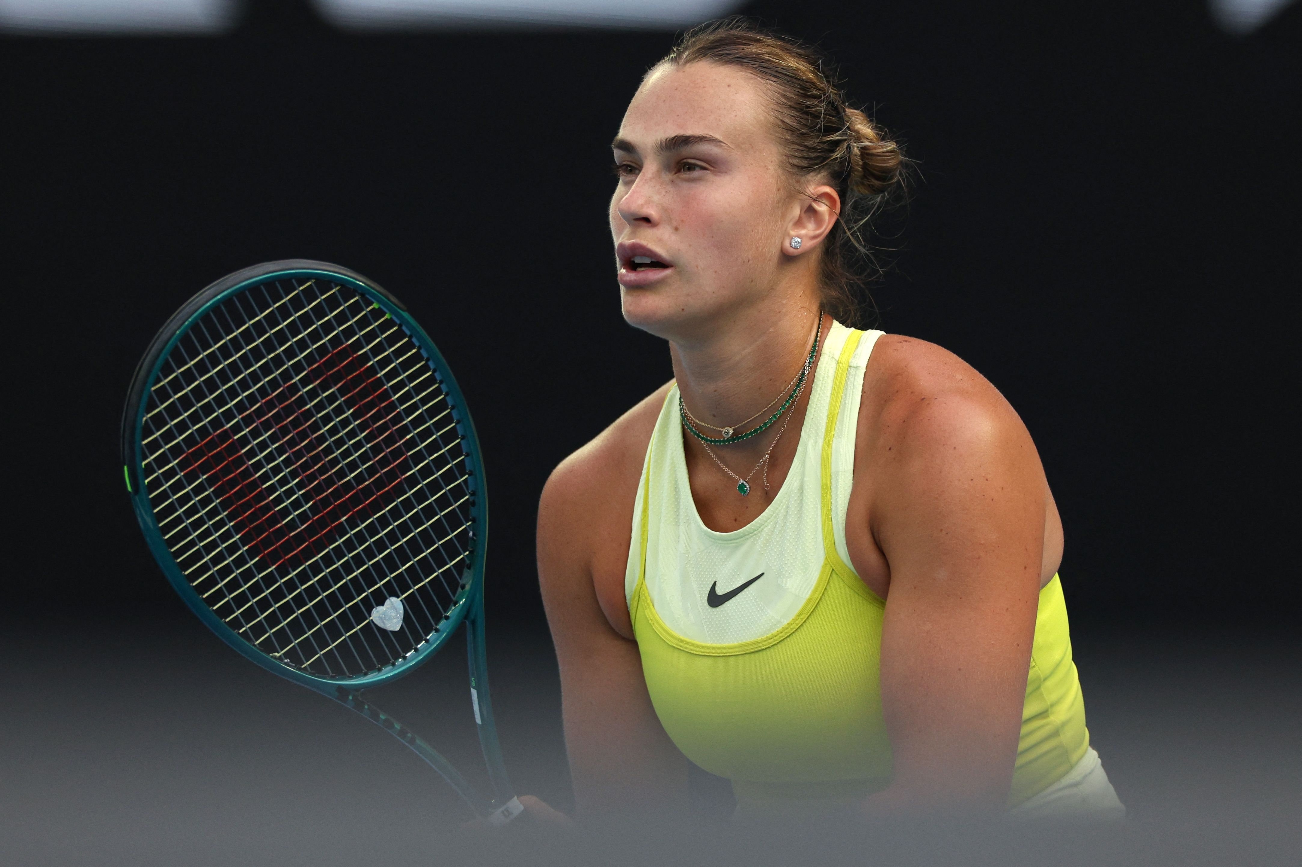 Verdensetteren Aryna Sabalenka er klar til semifinalen i Australian Open.