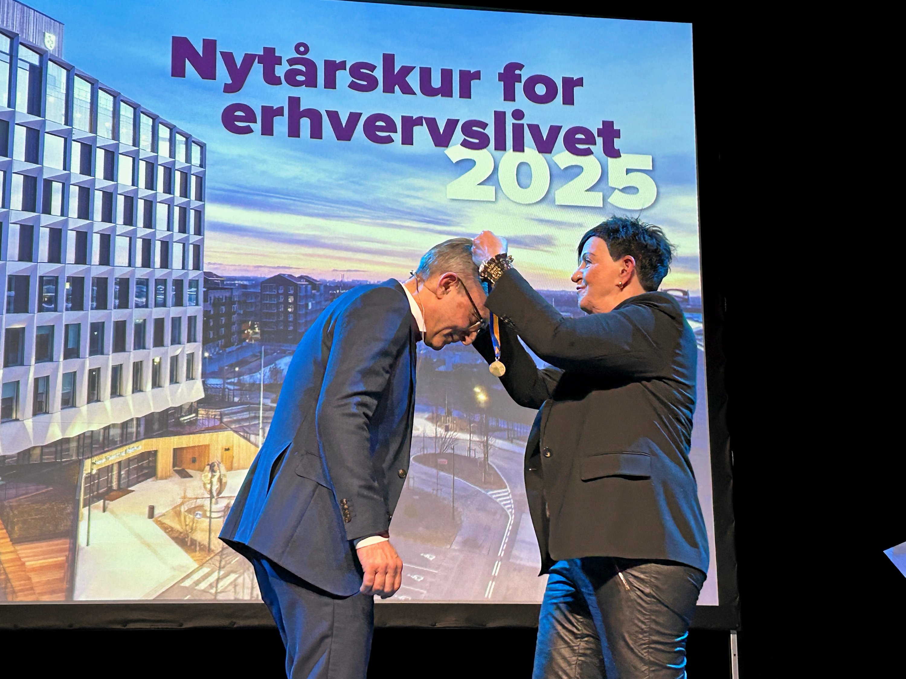 Det var helt overraskende, at Michael Ziegler pludselig fik en pris.