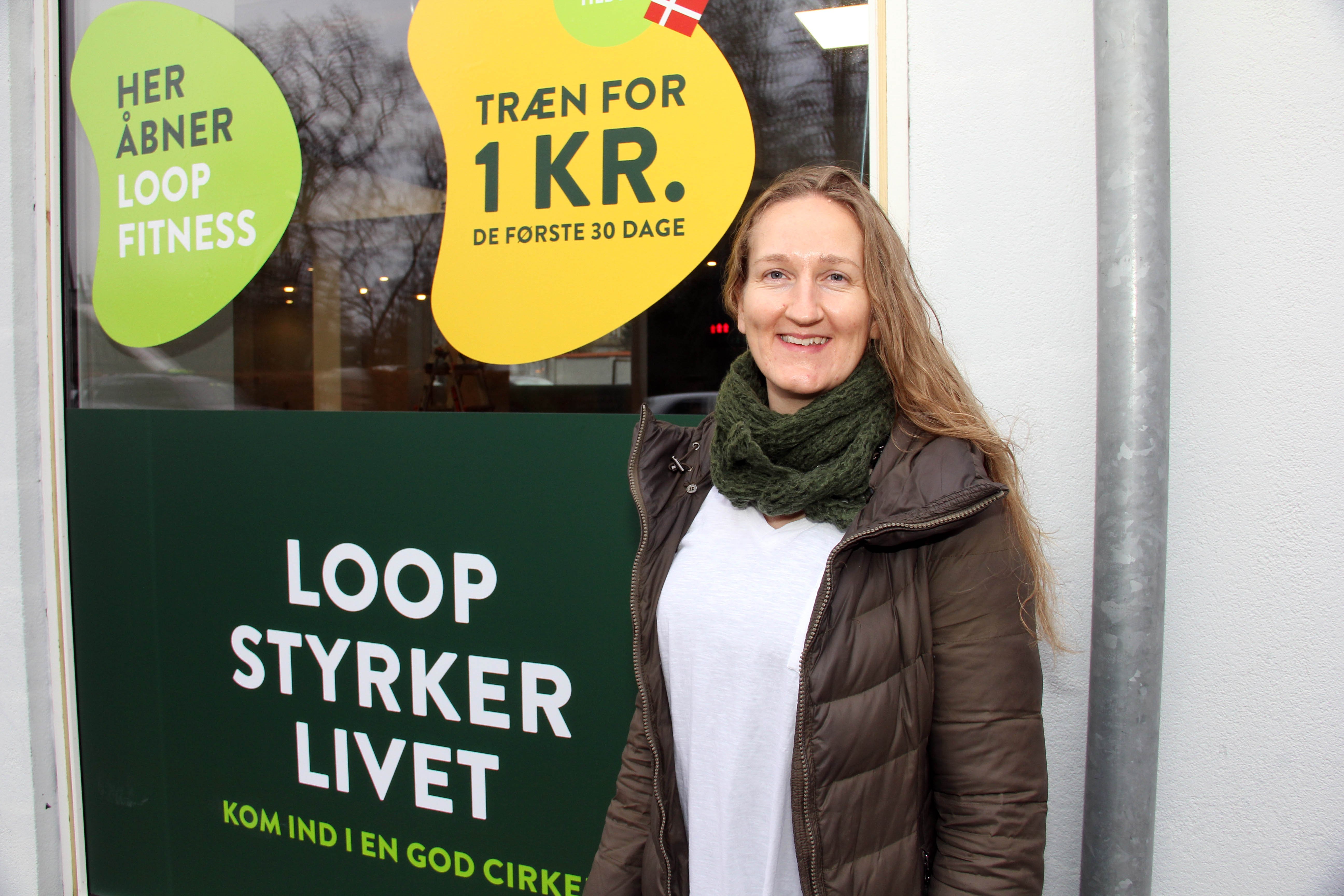 Carina Qvist Pears er centerleder for den Loop Fitness, der åbner på Strandvejen 209.