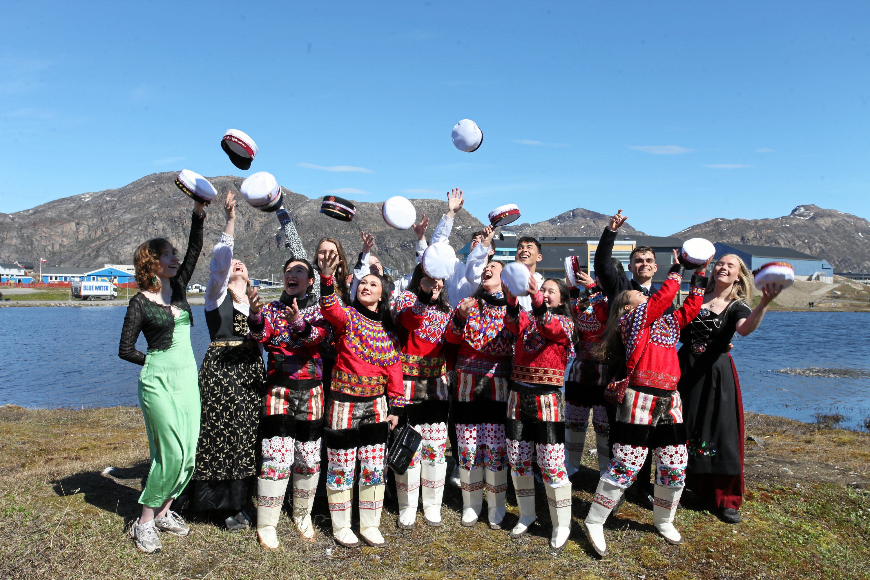 Dimission 2024 for NGK på GUX Sisimiut i Grønland.