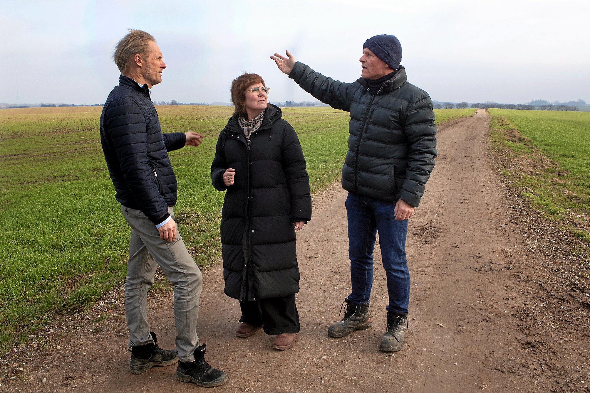 Beboere ønsker på ingen måde en solcellemark og en 150 meter høj vindmølle i deres baghave.