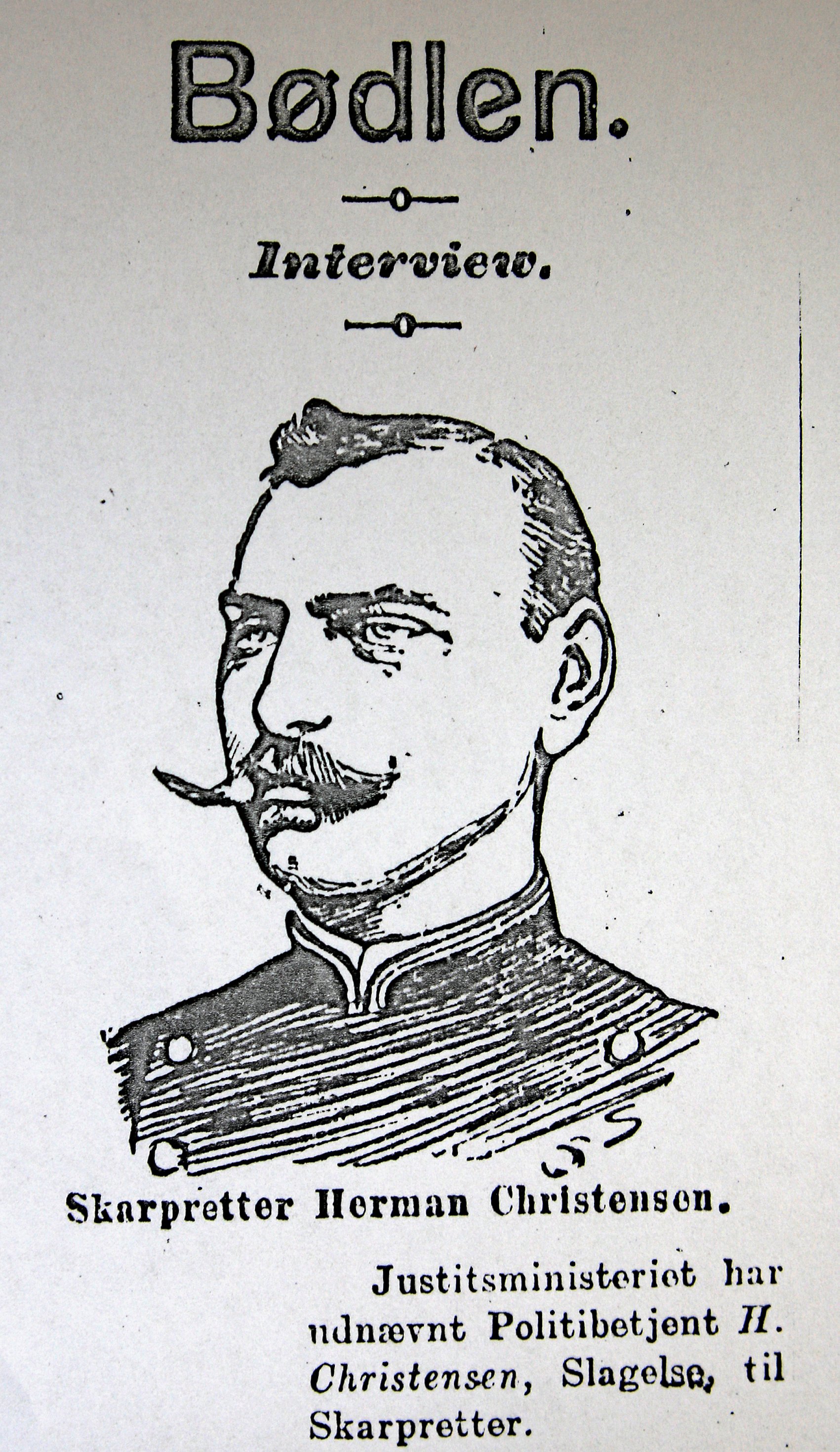 Carl Peter Herman Christensen blev Danmarks sidste bøddel.