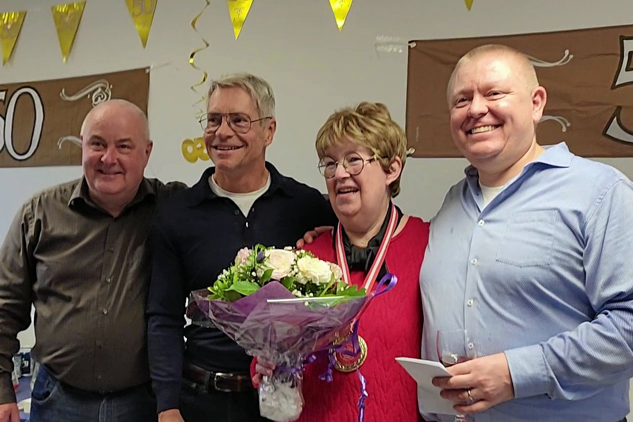 Suzanne Birgitte Heinsbæk kunne 10. februar fejre 50 års jubilæum hos Keld Overgaard Klinik.