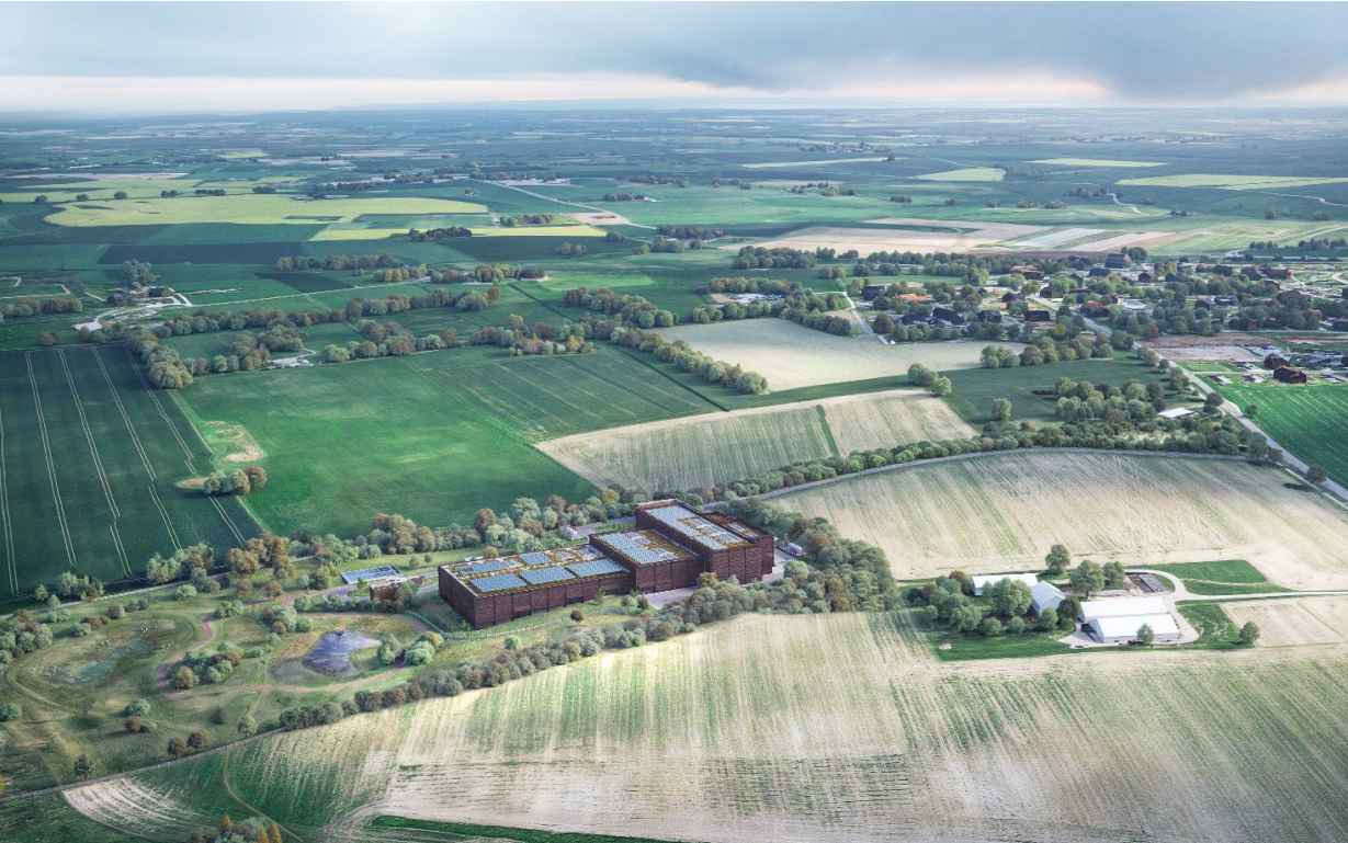 Værket ved Gørløse, som det præsenteres i projektmaterialet.