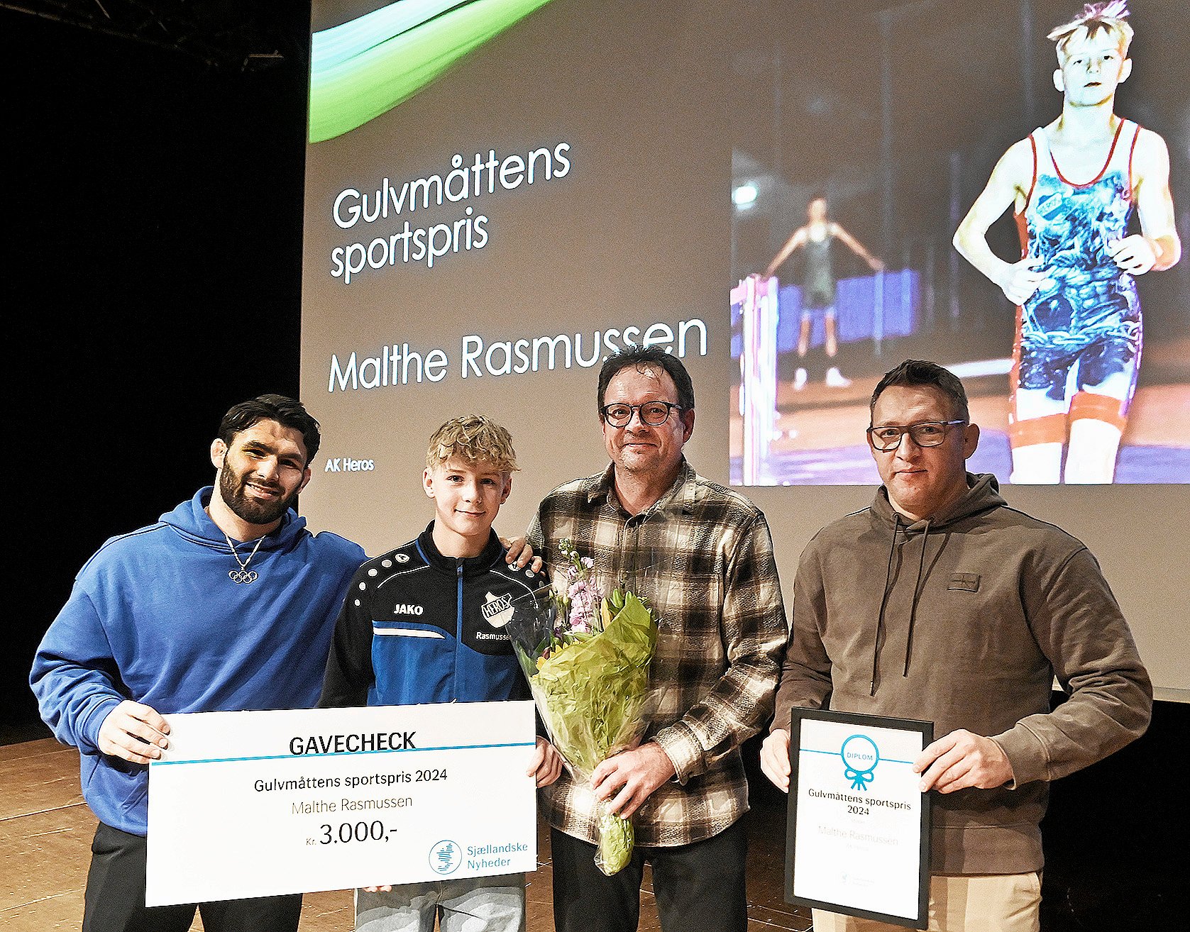 Malthe Rasmussen modtog Gulvmåttens Sportspris sidste år i selskab med bl.a. Turpal Bisultanov og Szymon Kogut. Han er netop blevet udtaget til Europamesterskaberne i Bulgarien i dagene 11. -17. maj