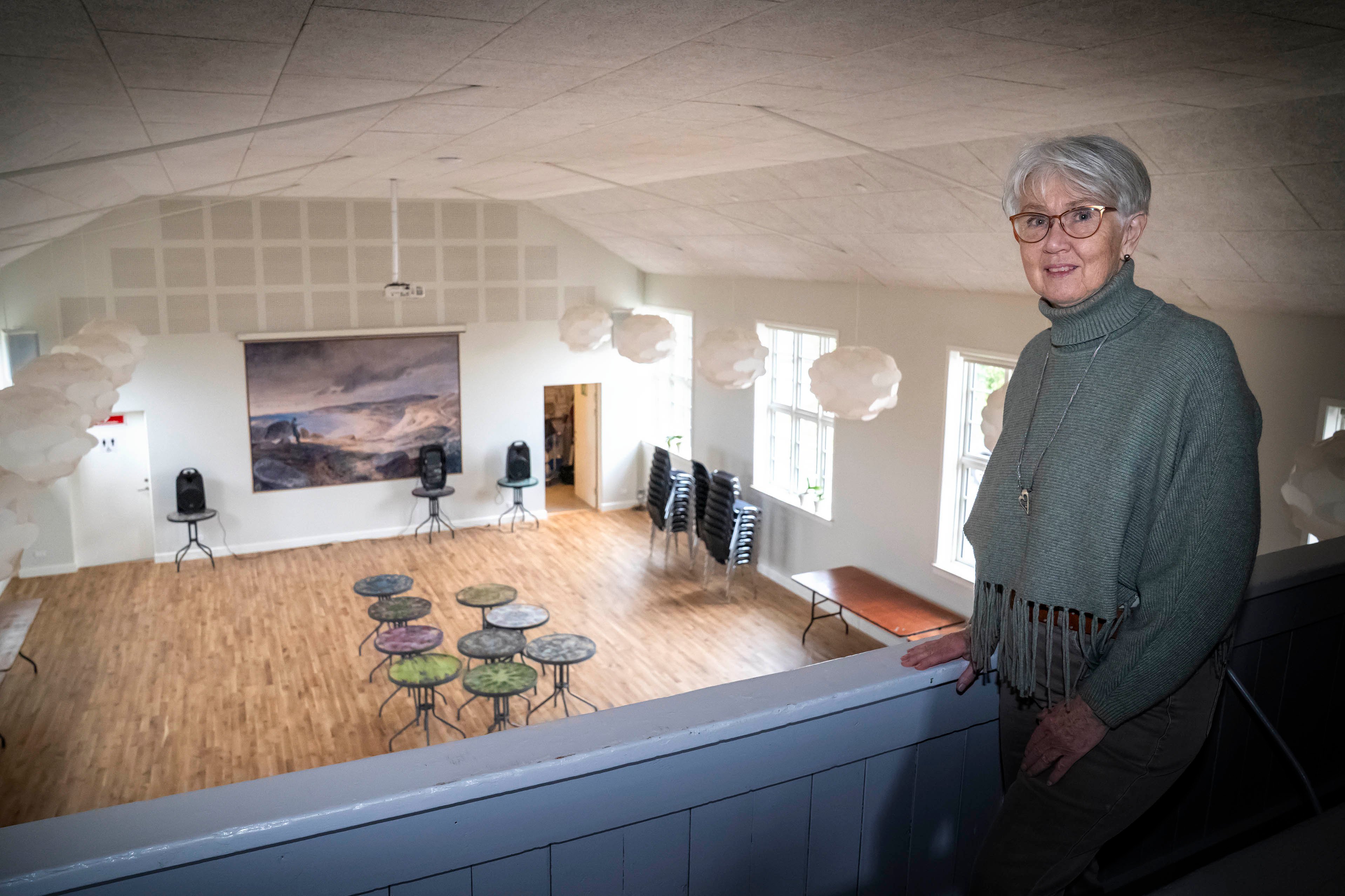 Røsnæs Forsamlingshus, som har Lene Henrichsen som formand, har gennemgået en stor renovering og modernisering.