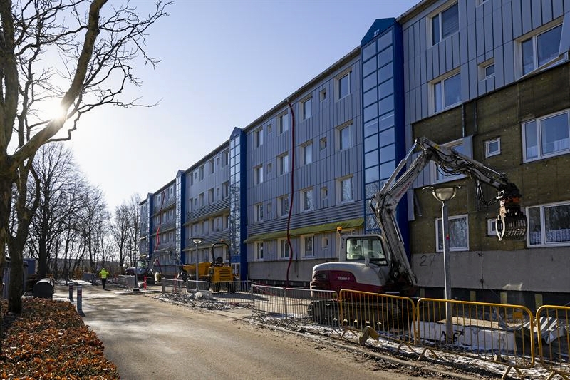 Renoveringen af Sønderpark er i fuld gang. - PR Renoveringen af Sønderpark er i fuld gang.