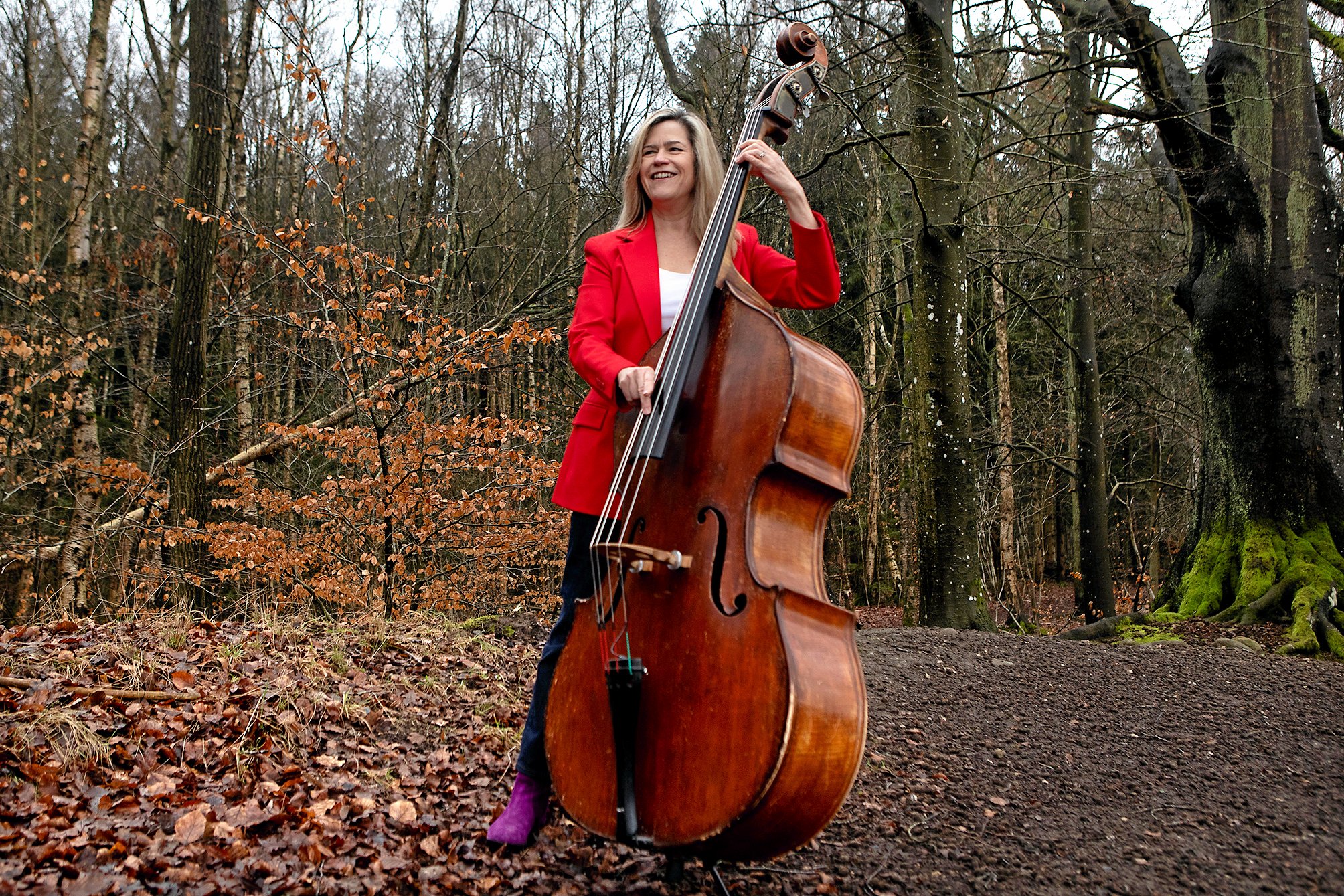 Den amerikanske jazz-musiker, Kristin Korb, der bor i Allerød, giver kocert sammen med Vox Humana.